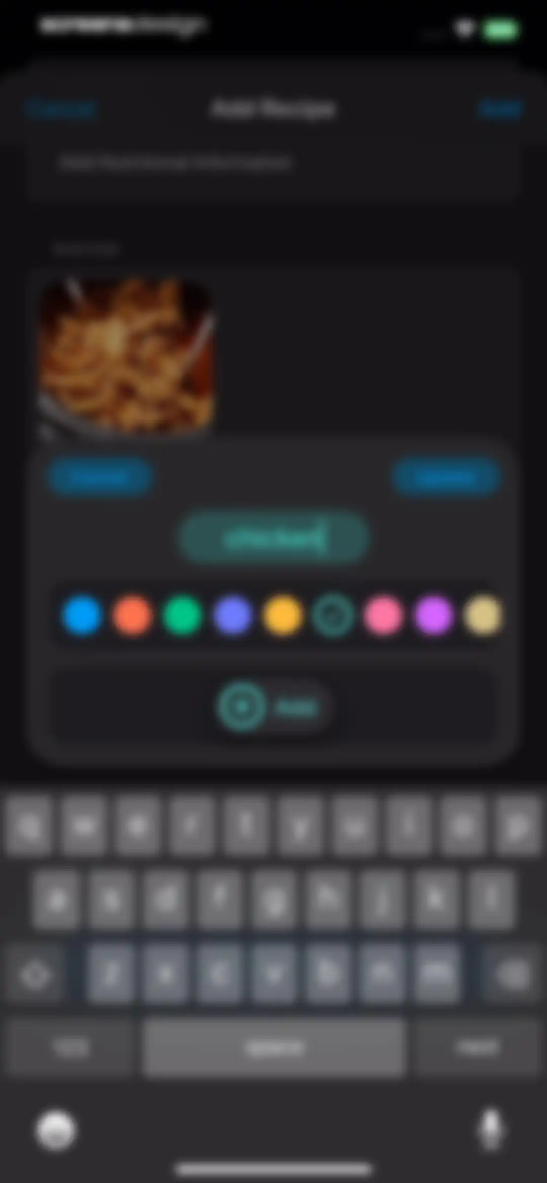 Crouton: Recipe Manager screen 15