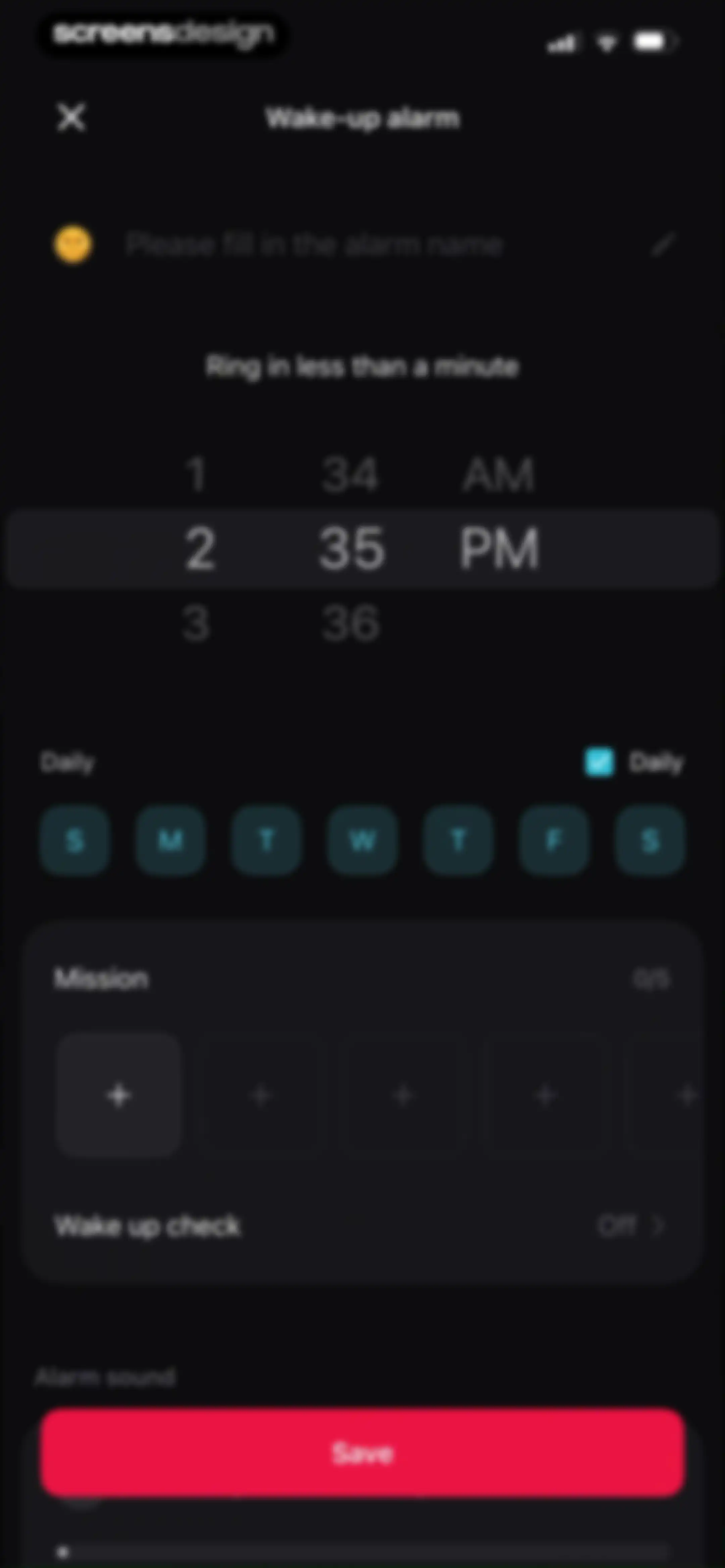 Alarmy - Loud alarm clock screen 57