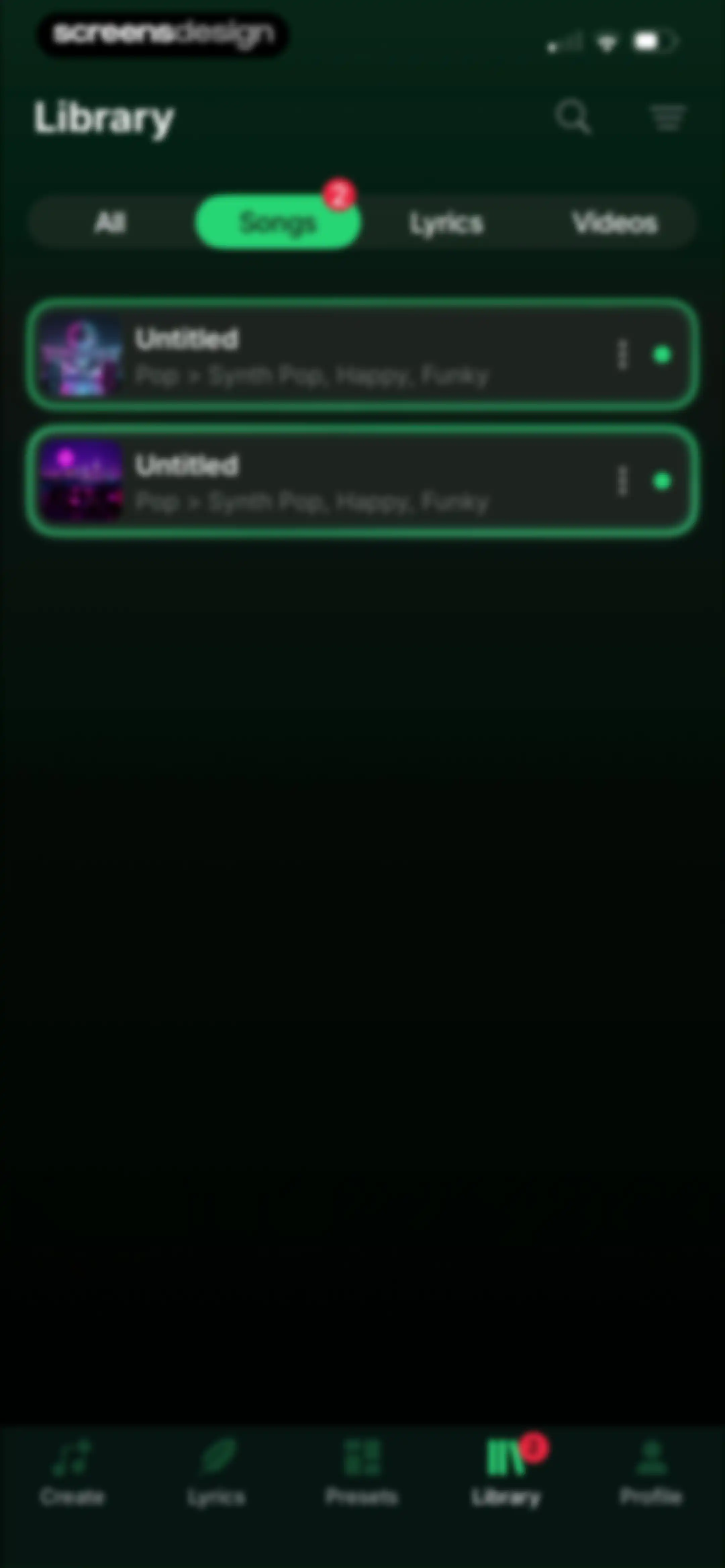 AI Song: AI Music Generator screen 39