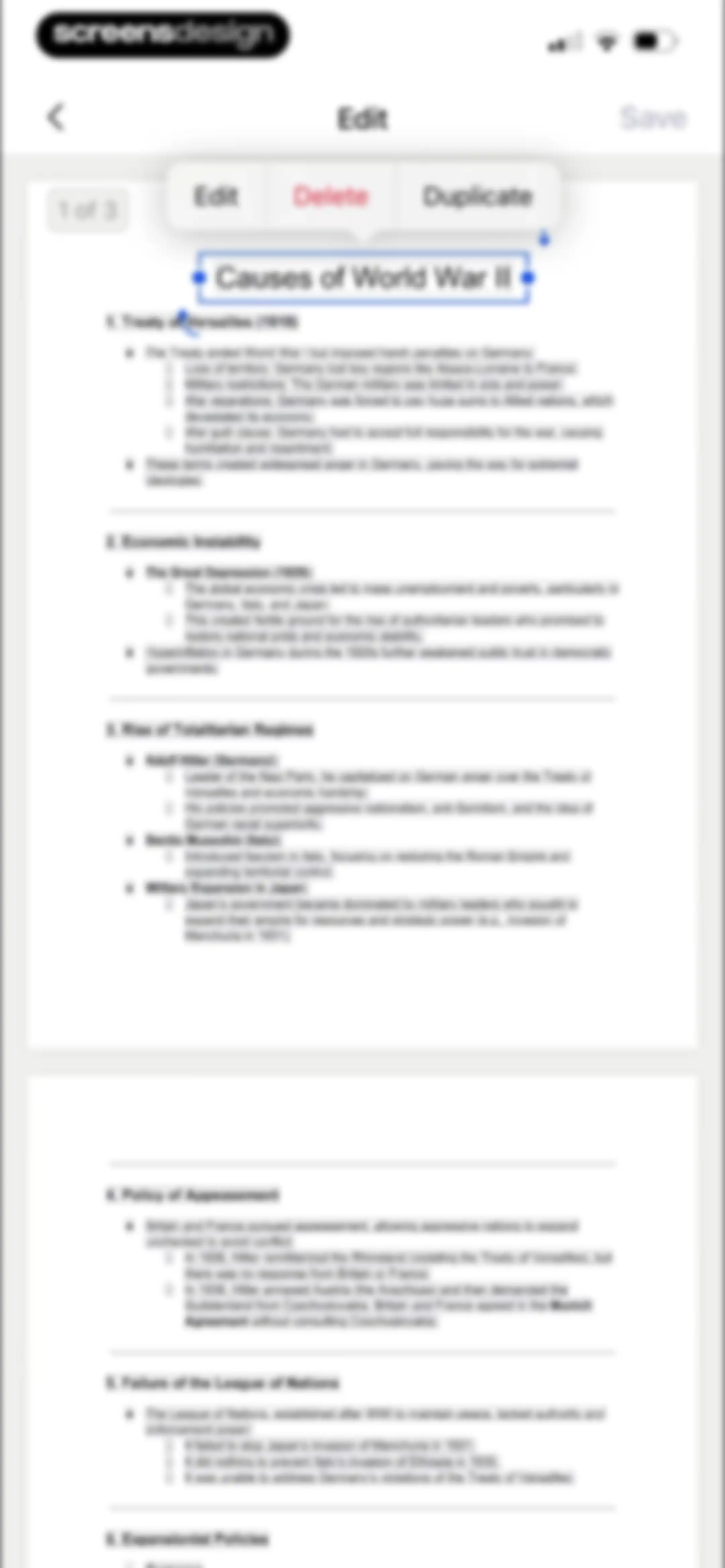 Forma: PDF Document Editor screen 23