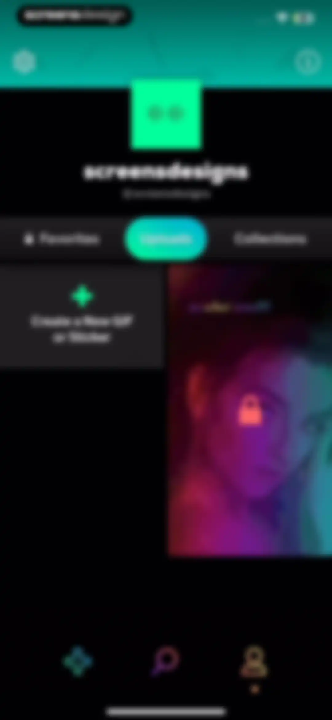 GIPHY: The GIF Search Engine screen 115