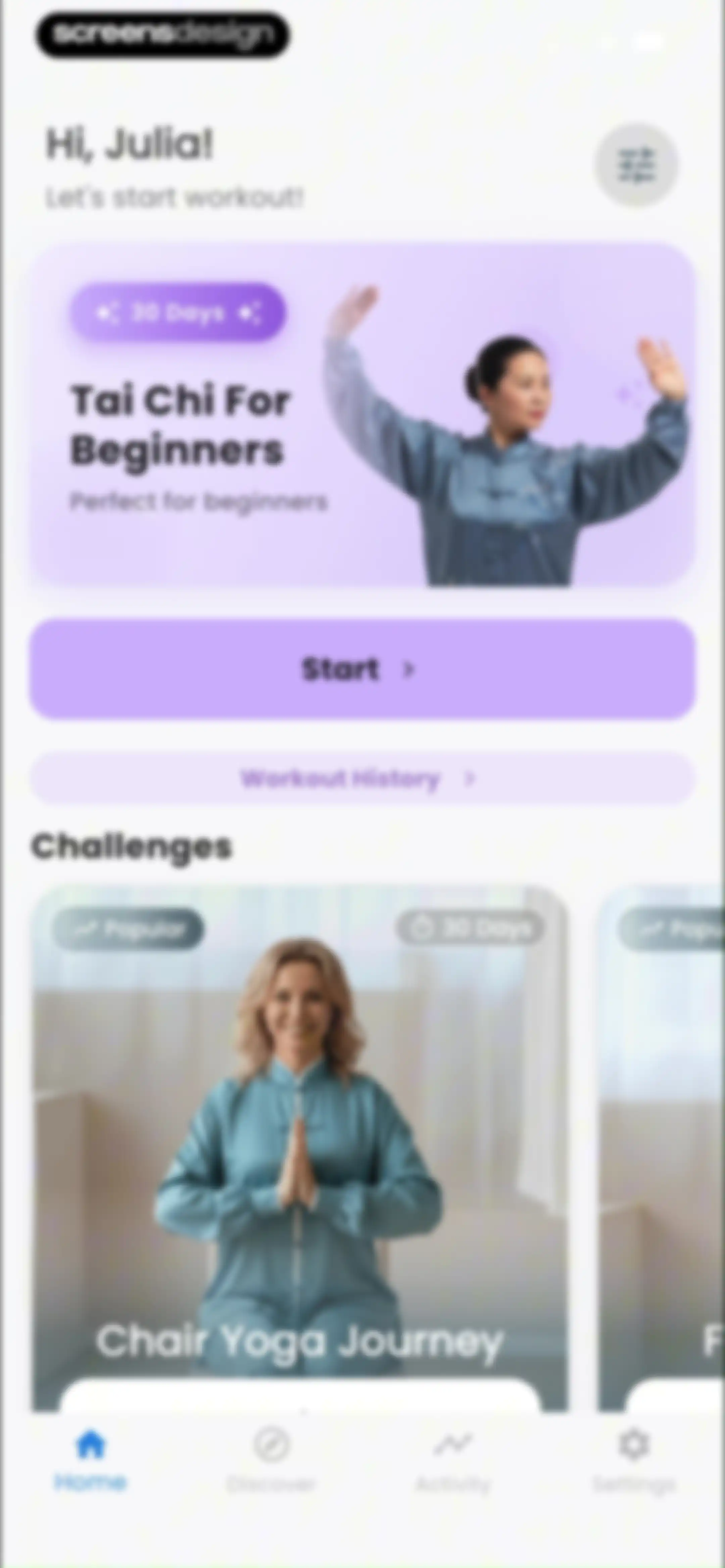 Tai Chi Walking : GentleFit screen 58