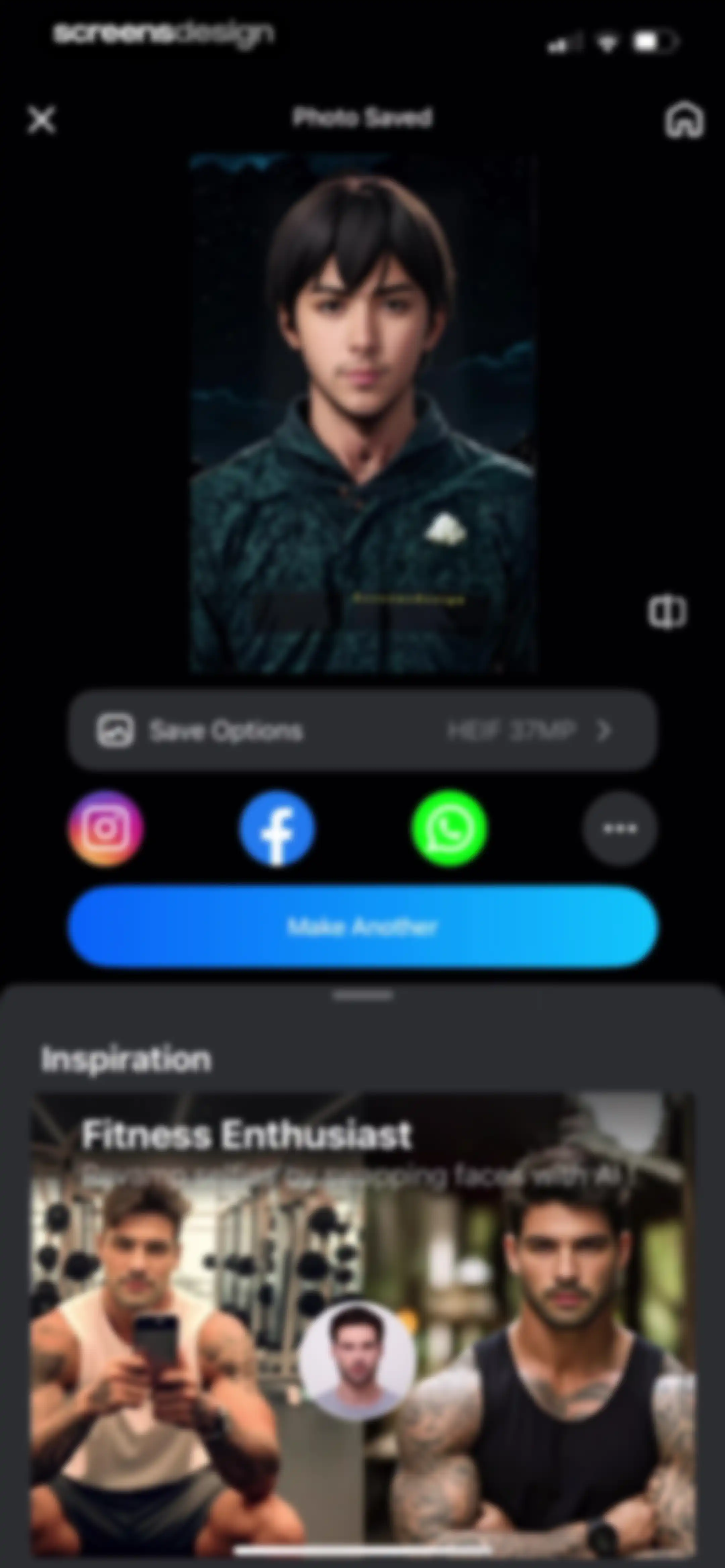Manly - AI Photo Editor screen 98