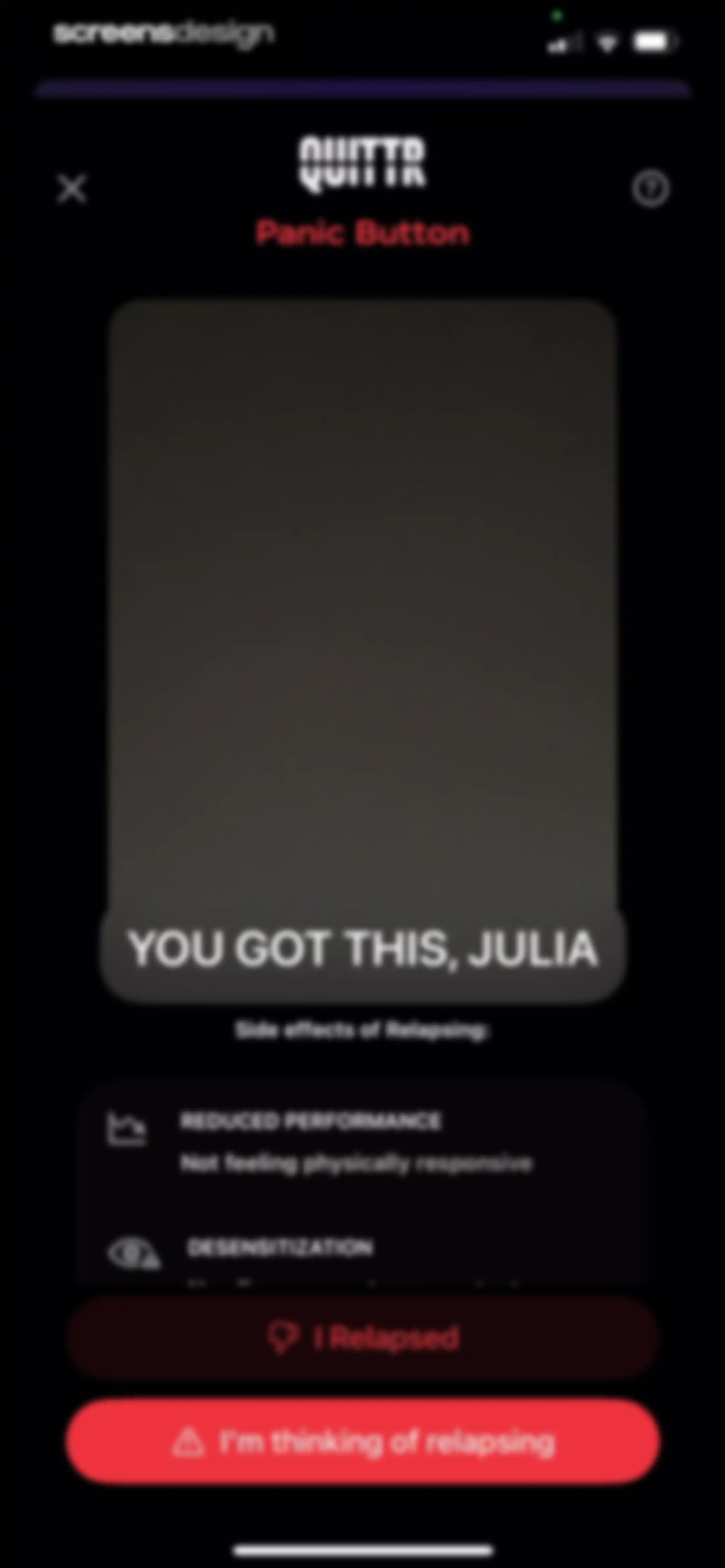 QUITTR - Break Free Now screen 117