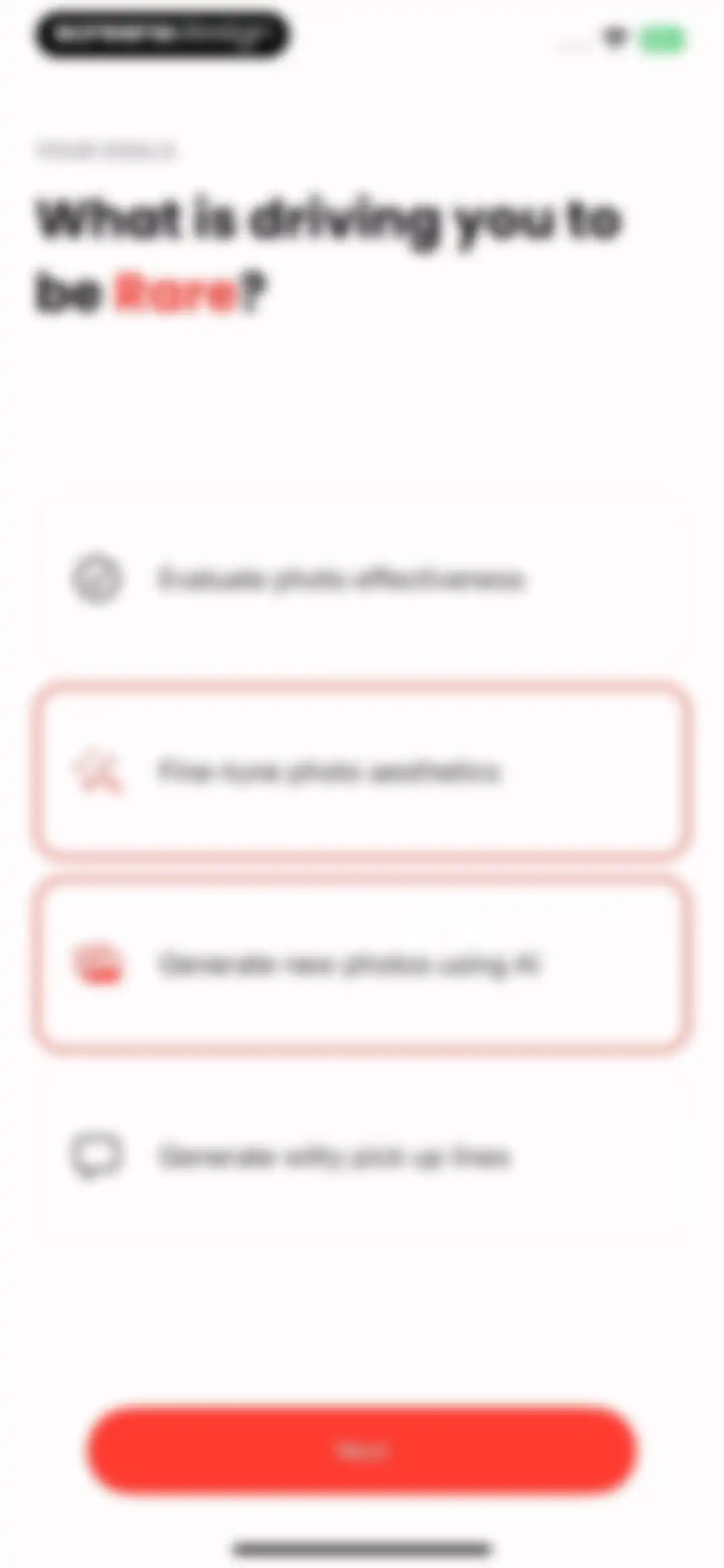 RARE: AI Dating Assistant screen 6