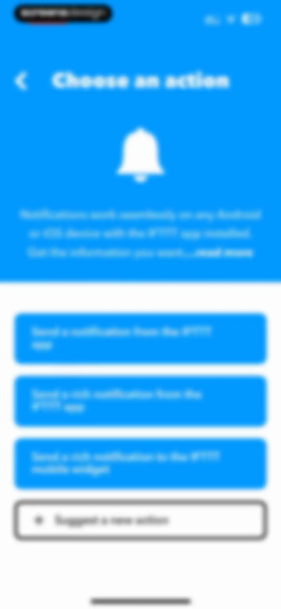 IFTTT - Automate work and home screen 42