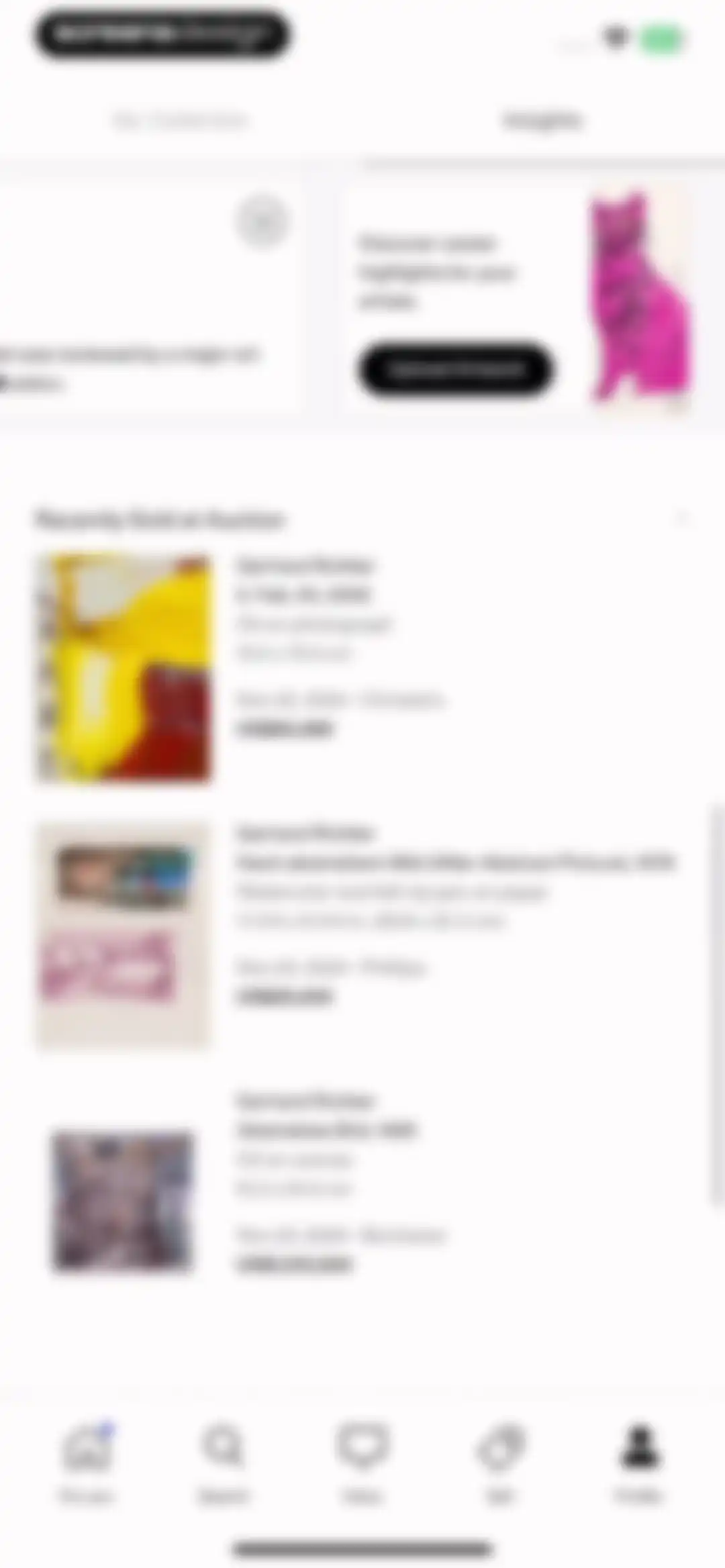 Artsy: Buy & Sell Fine Art screen 116