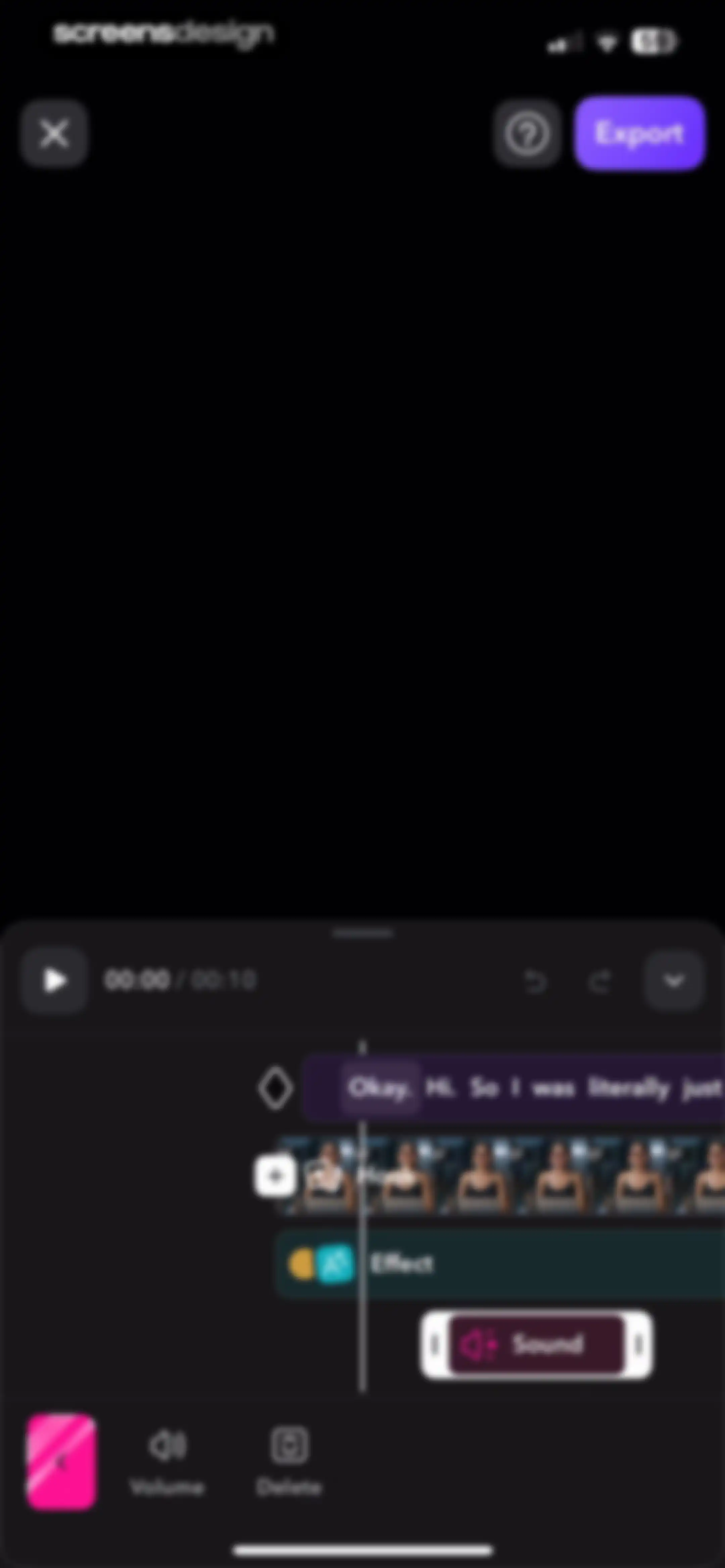 Captions: AI Edits Your Video screen 28
