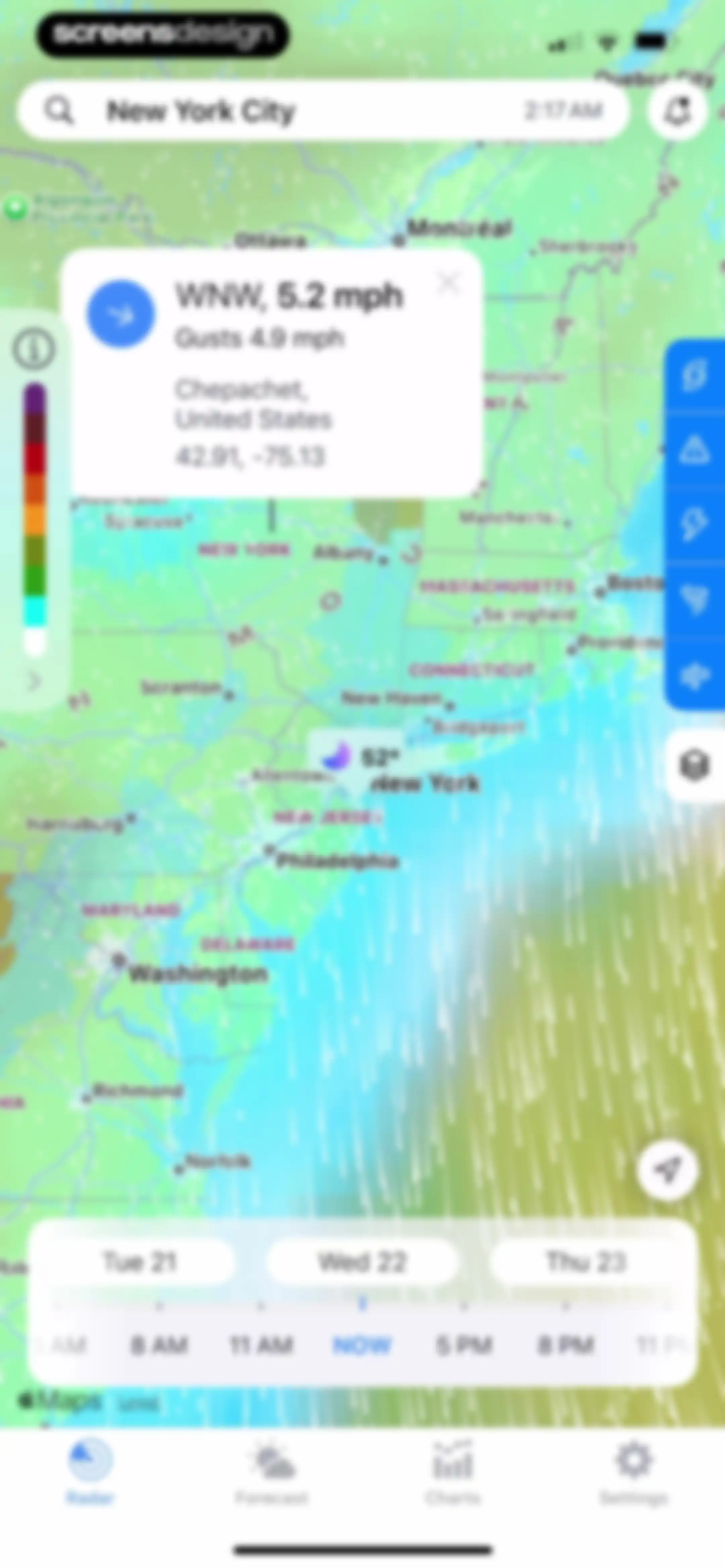 Weather Radar - NOAA Channel screen 31