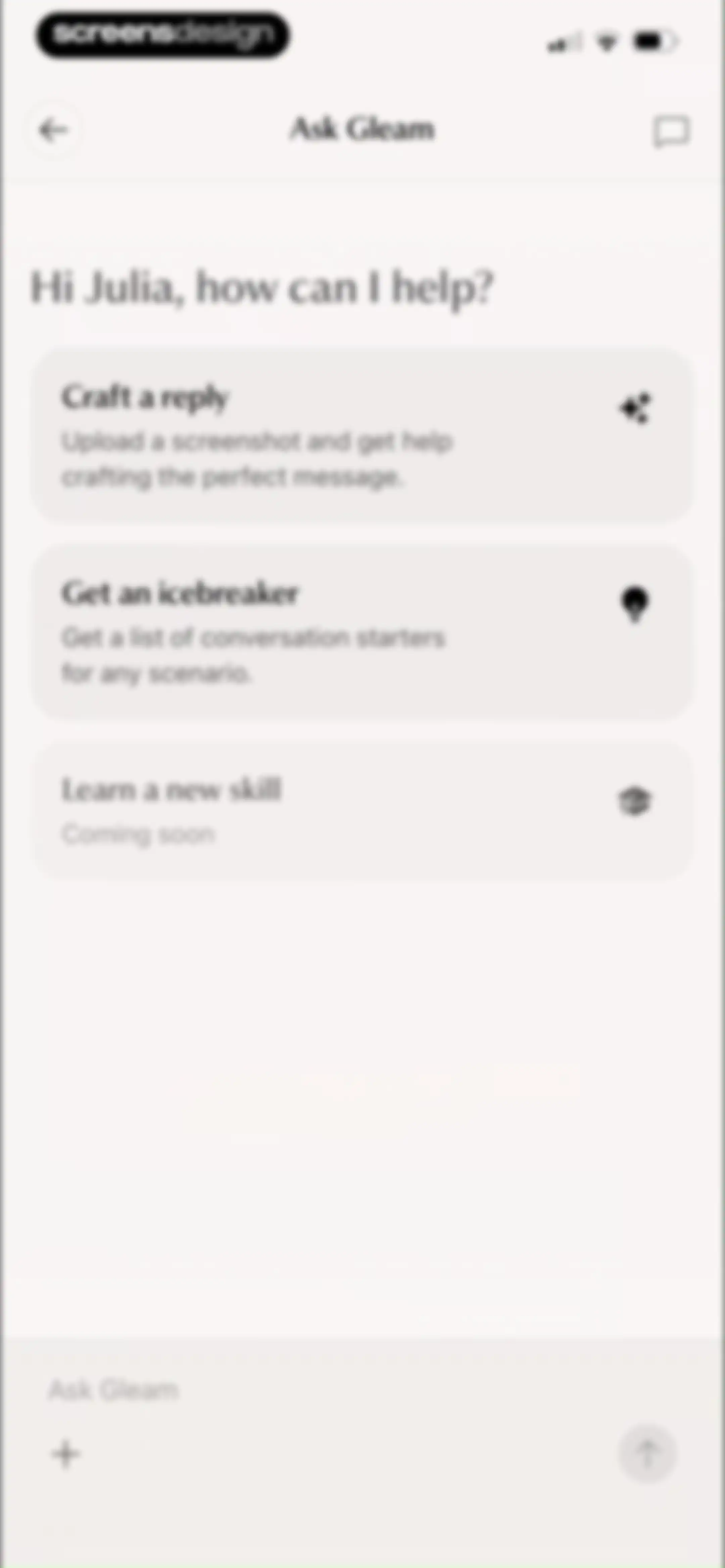 Gleam: Social Intelligence screen 73