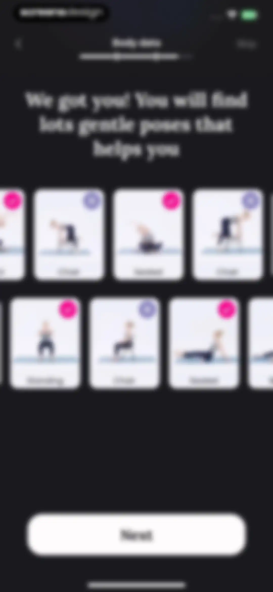 Yoga for Beginners, Pilates+ screen 31