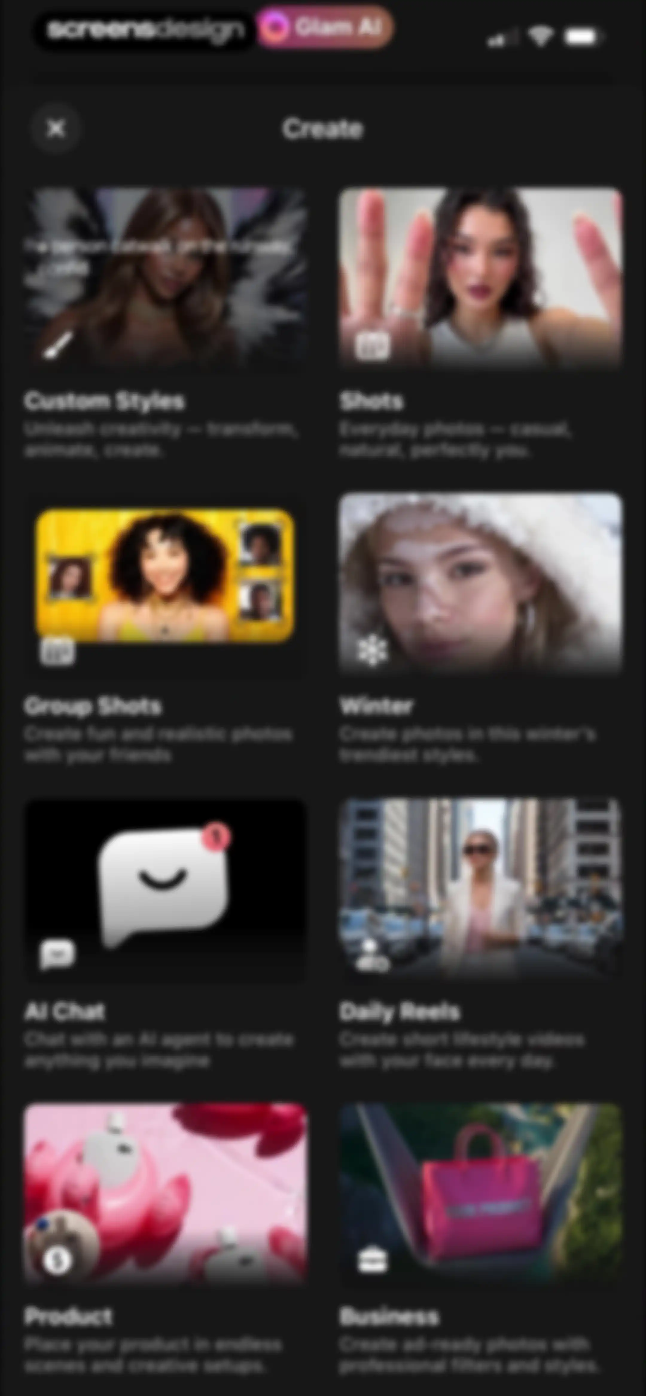 Glam AI: Video & Photo Editor screen 67