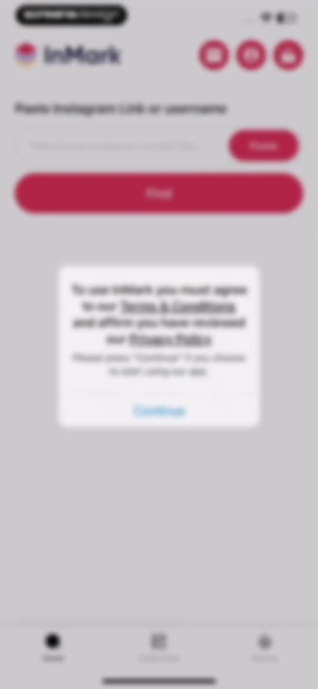 InMark: IG Reels Stories Posts screen 3