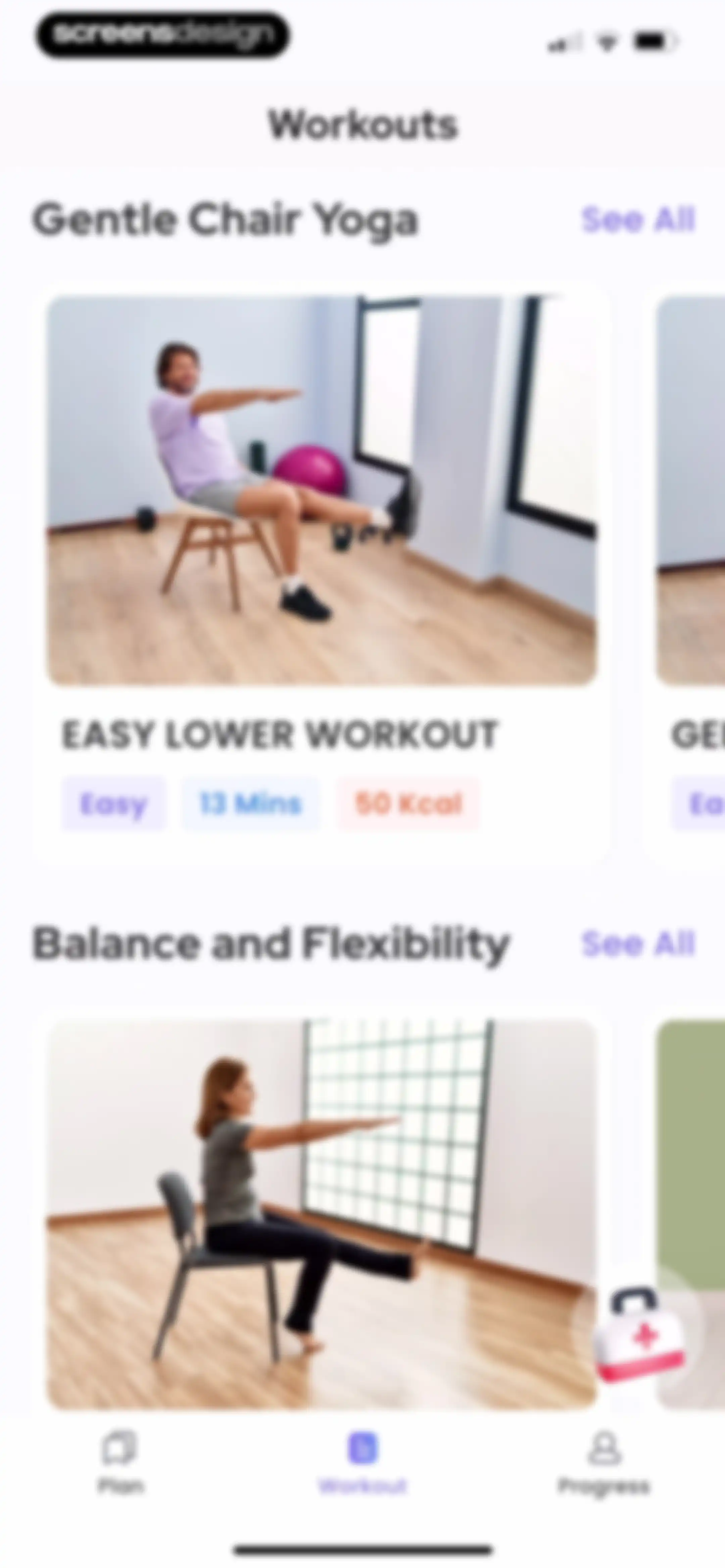 Chair Yoga for Seniors at Home screen 114
