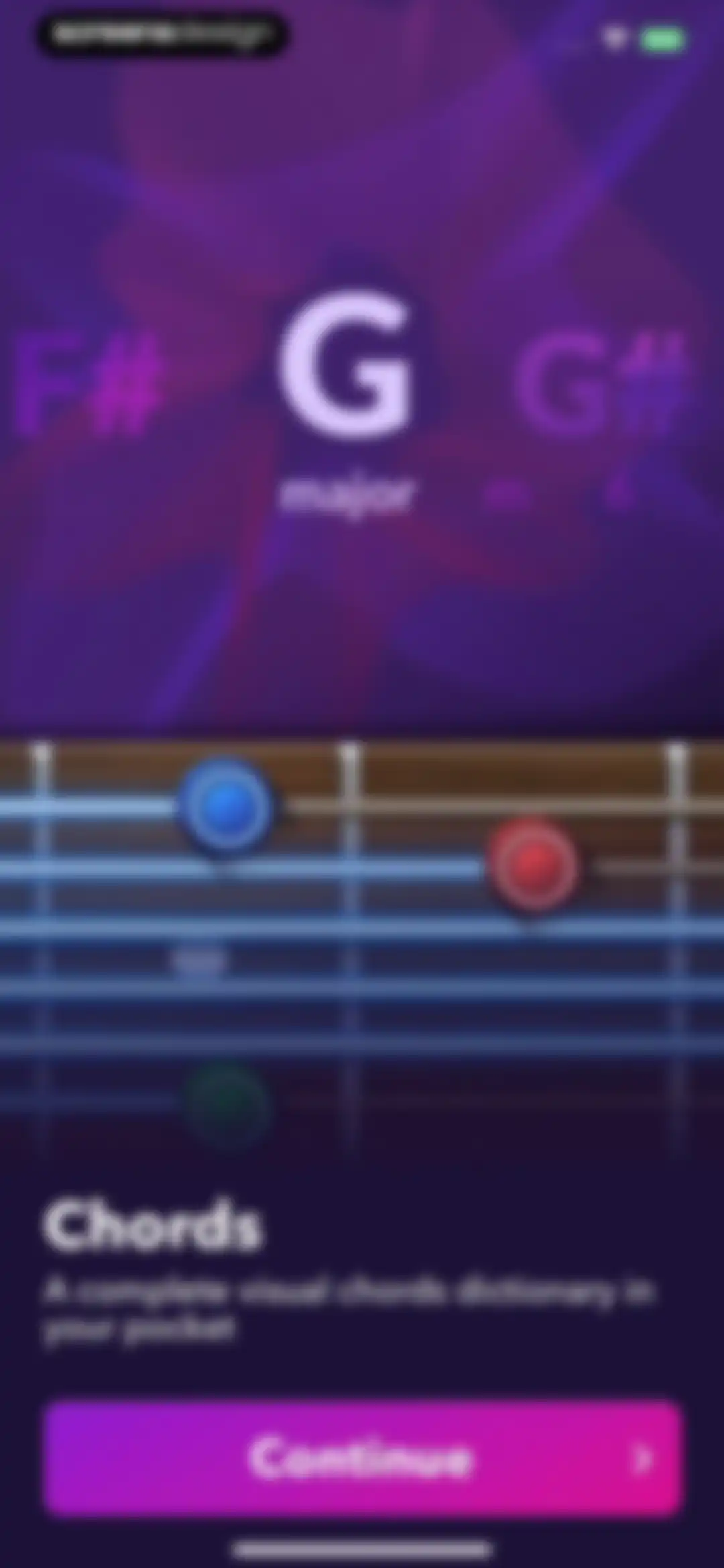 Guitar Tuner Easy tune chords screen 6