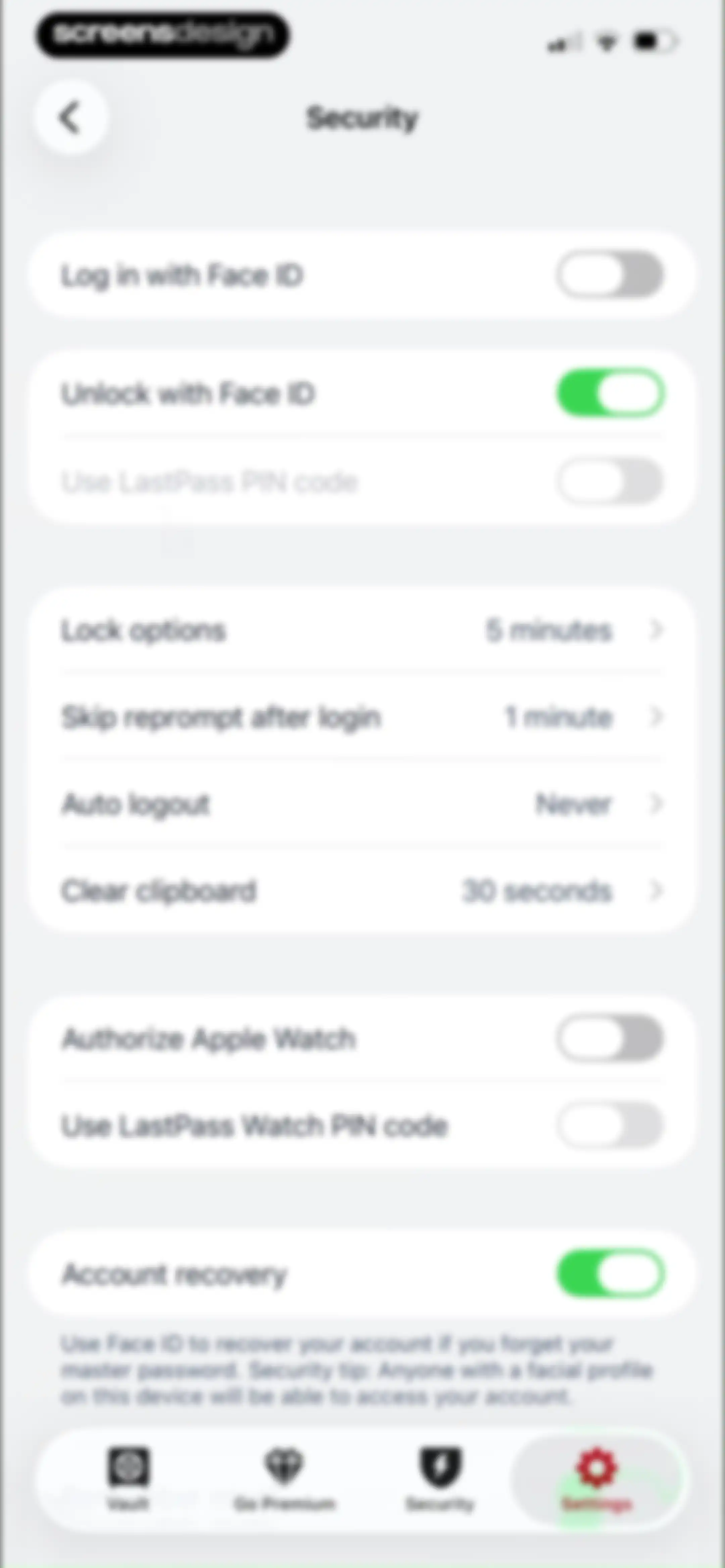 LastPass Password Manager screen 83