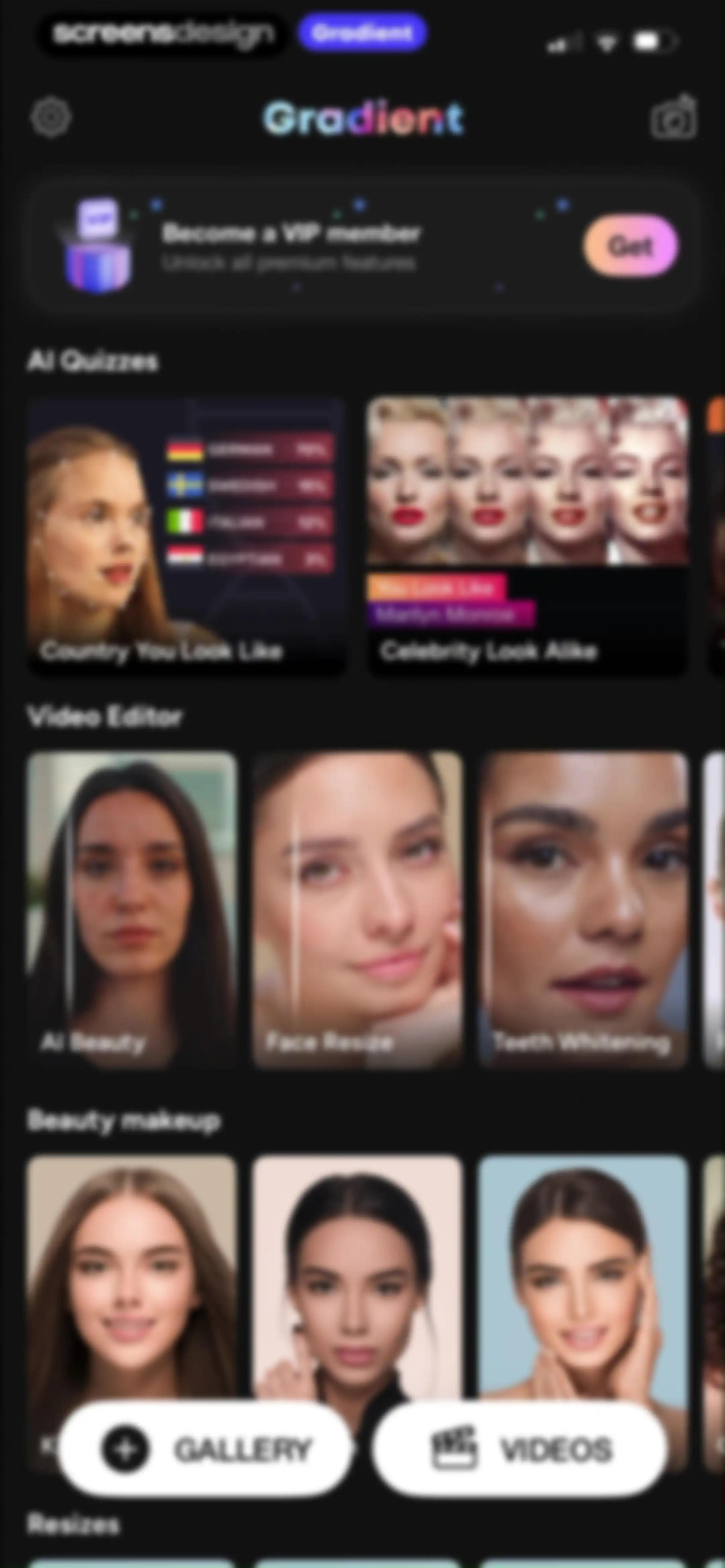 Gradient: You Look Like screen 18