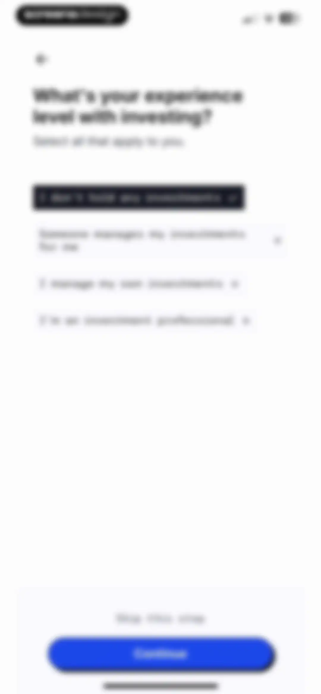 Finimize: Investing Insights screen 13