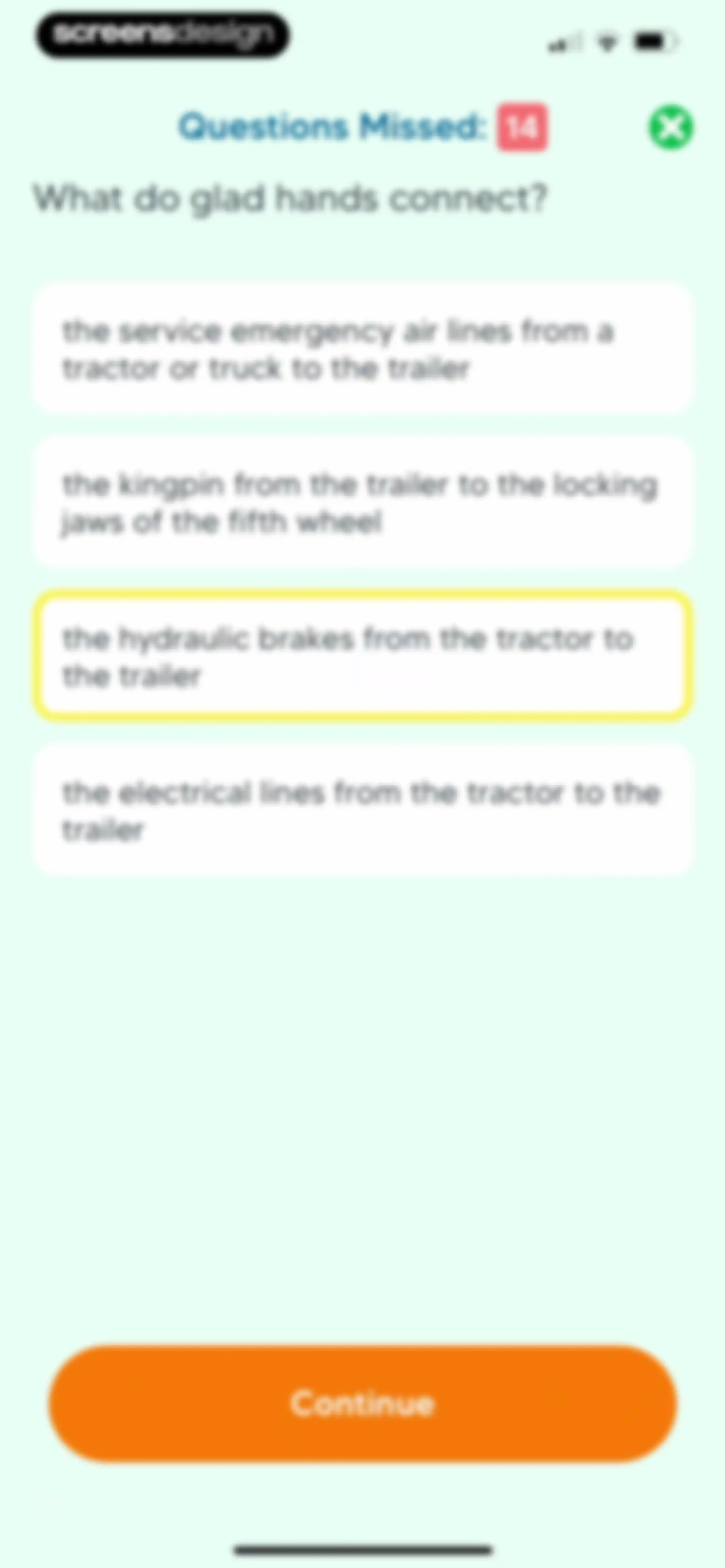 CDL Prep Practice Test: 2026 screen 54