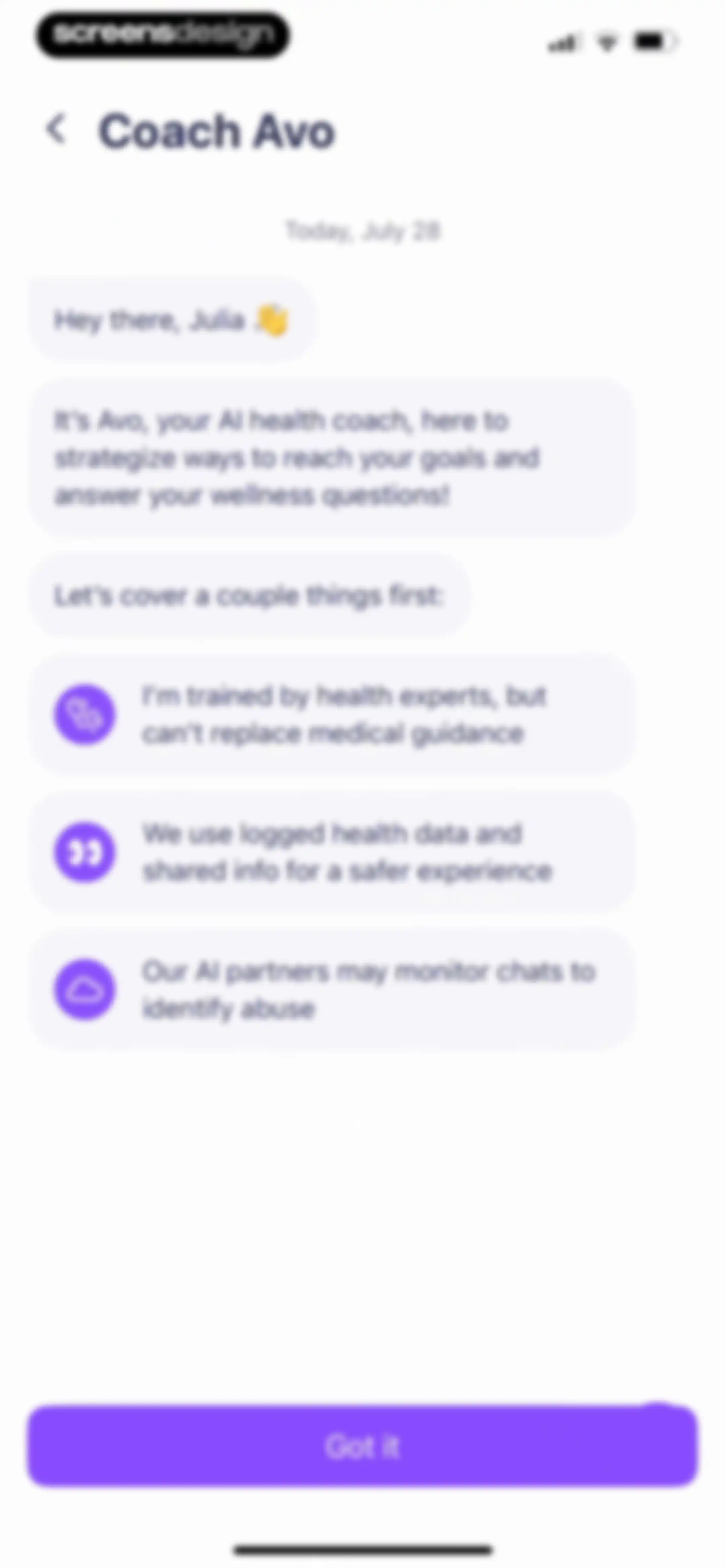Simple: AI Weight Loss Coach screen 100