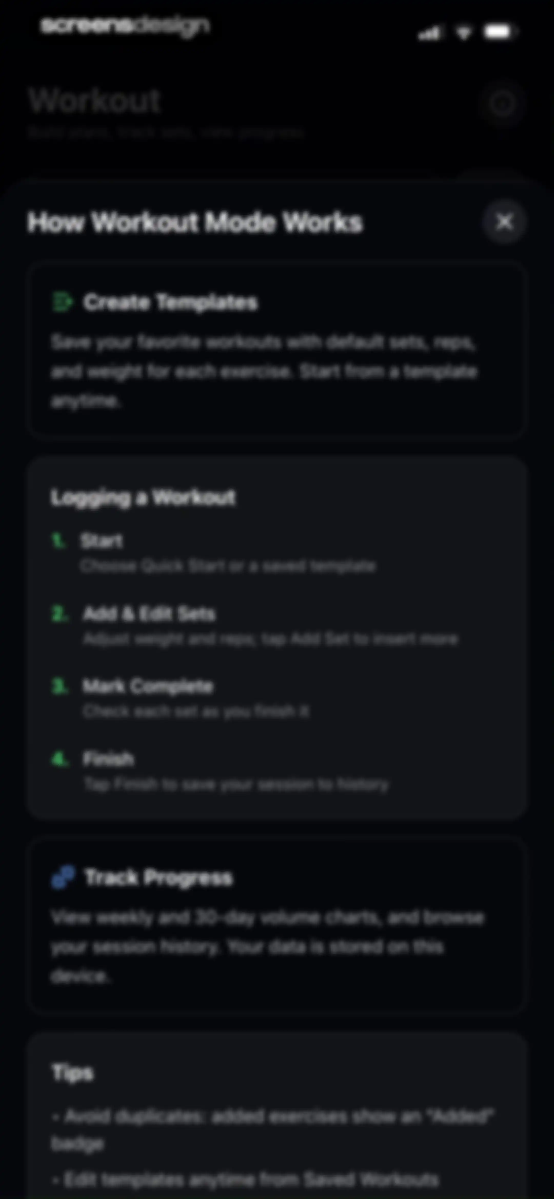 Critique AI: Habit Tracker screen 82