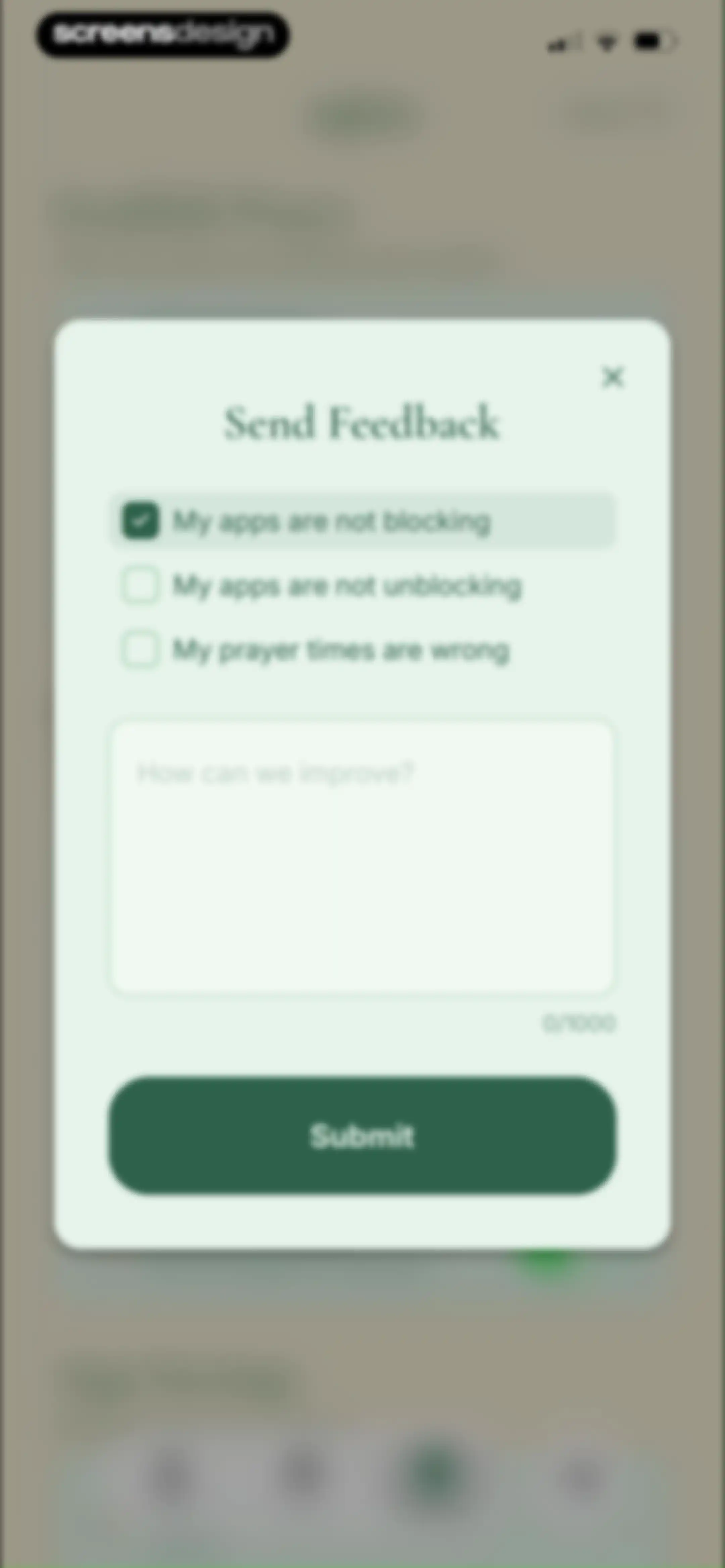 Aqimo: Salah Focus screen 61