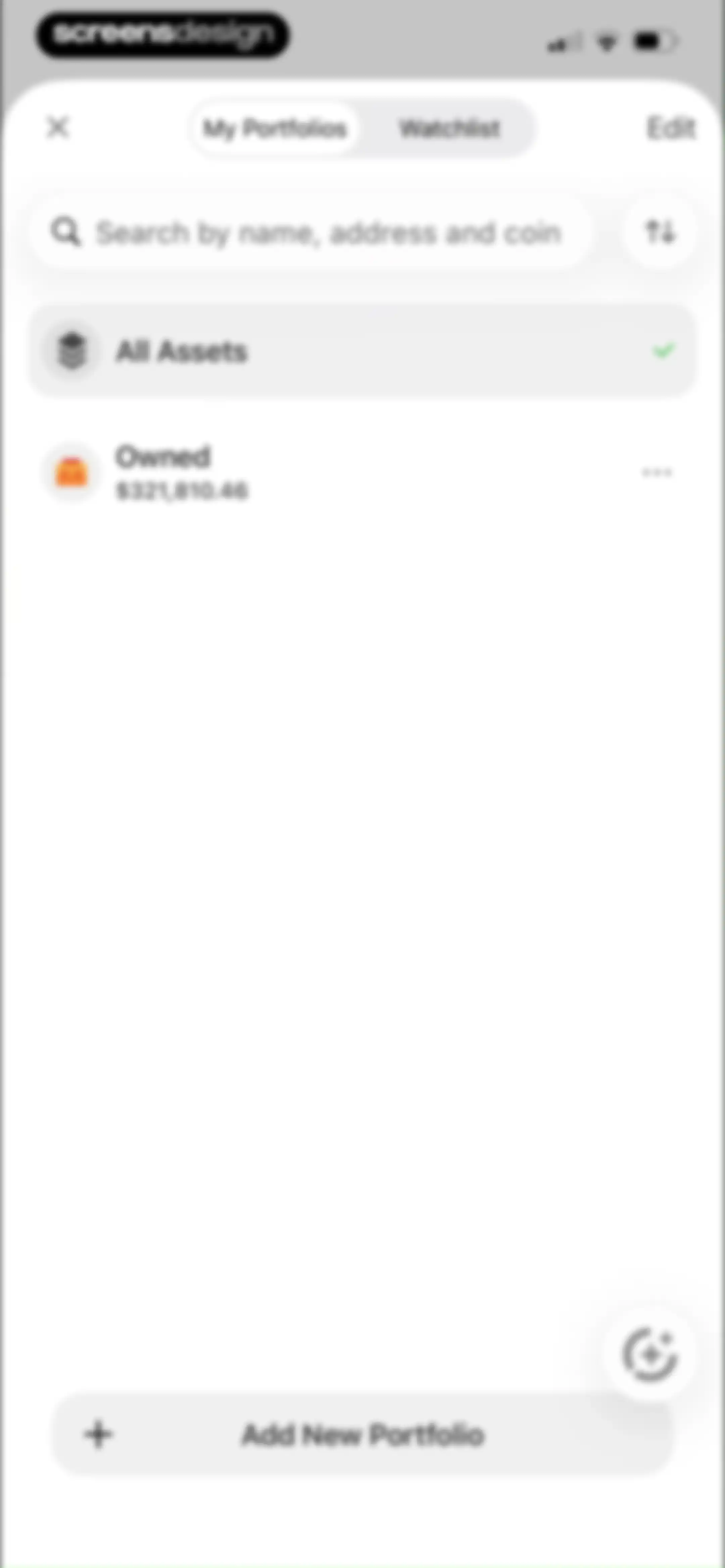 CoinStats: Crypto Portfolio screen 121