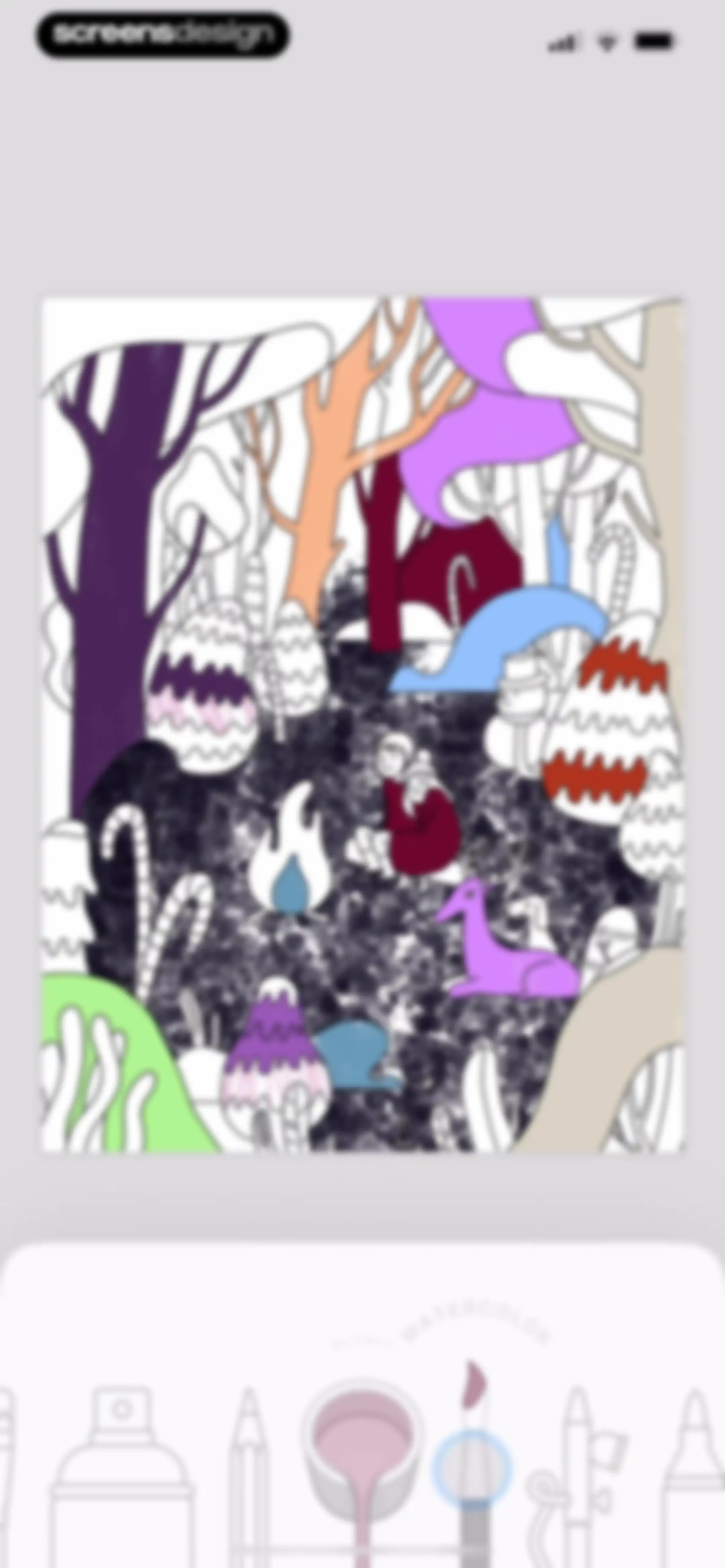 Lake: Coloring Book for Adults screen 49