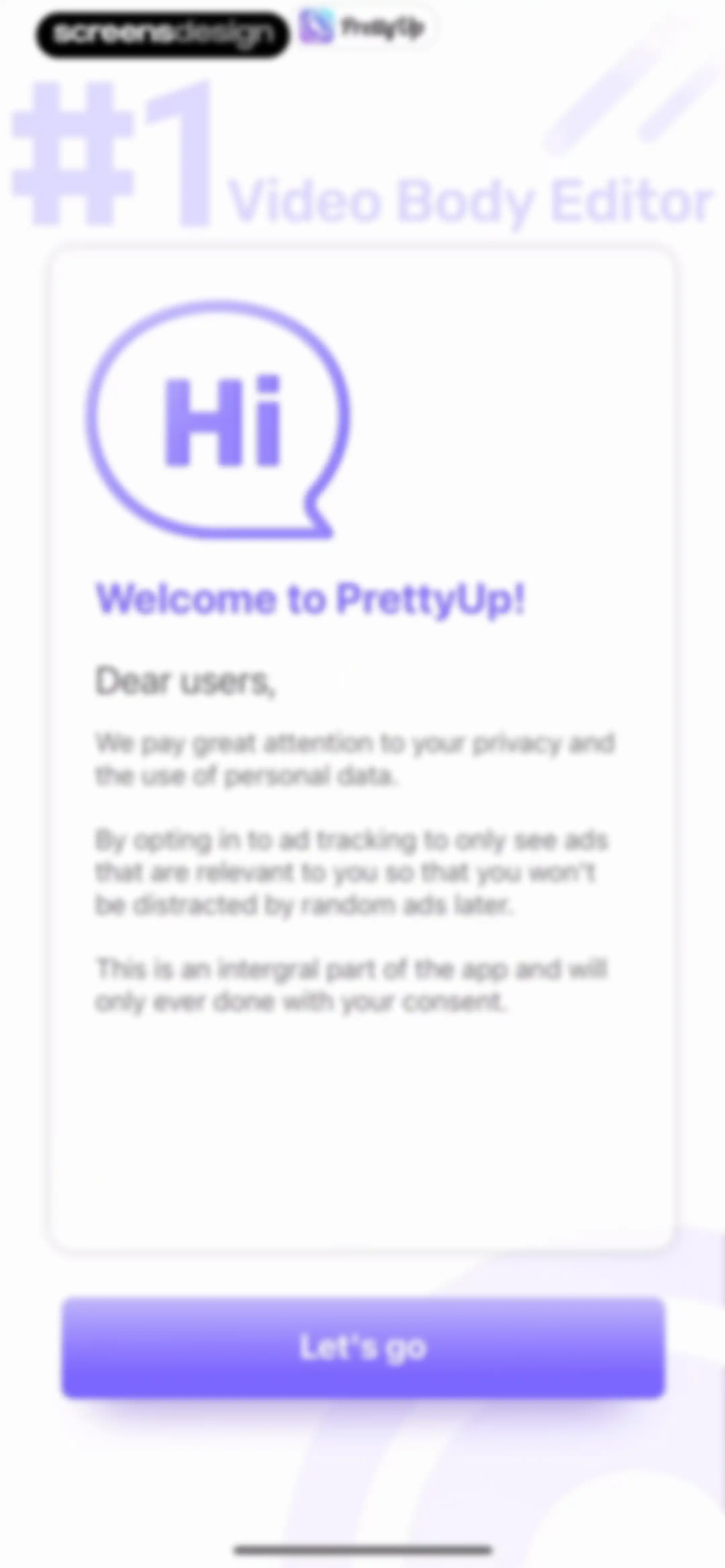 PrettyUp - Body Editor Video screen 16