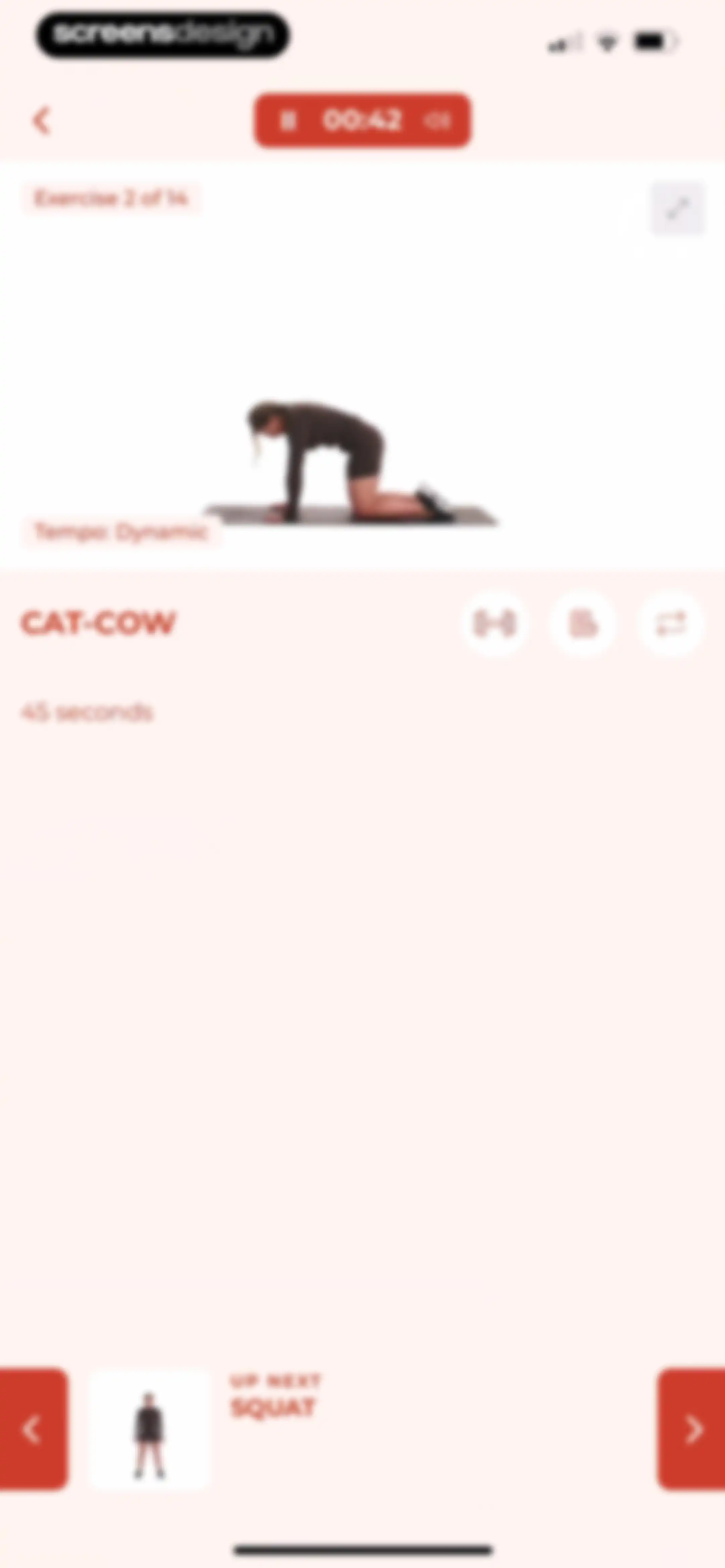 WeGLOW: Home Workout for Women screen 90