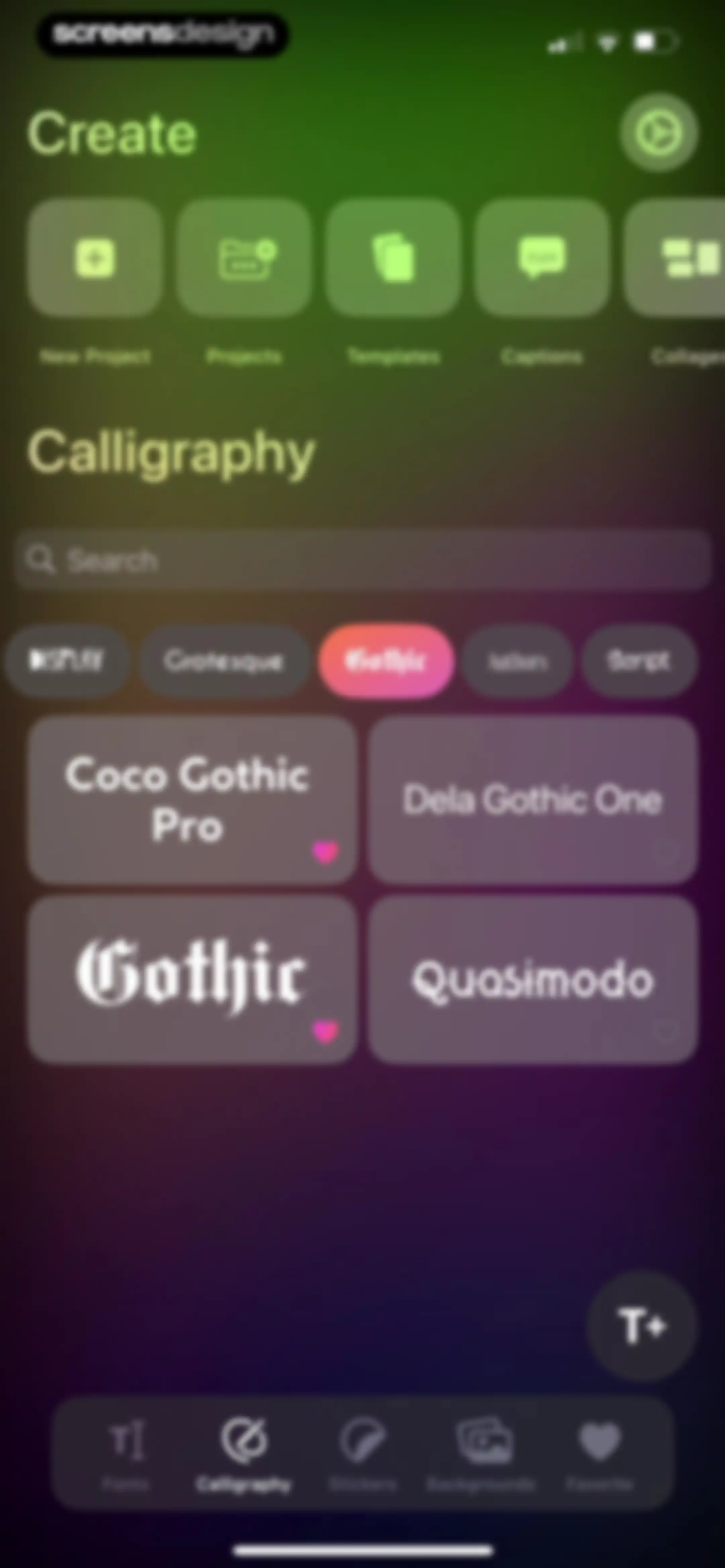 Leto: Font for Instagram Story screen 18