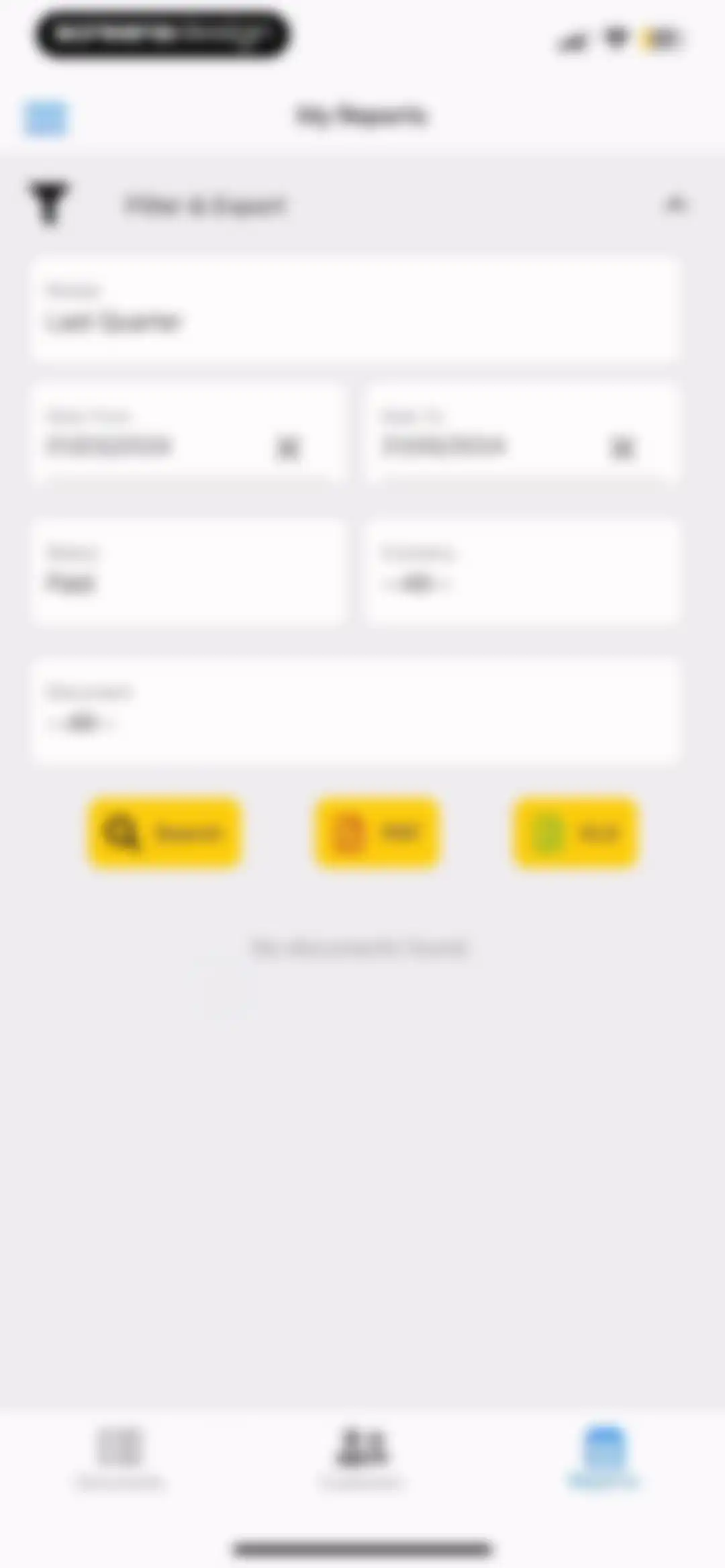 Invoice Maker by Invoice Home screen 61