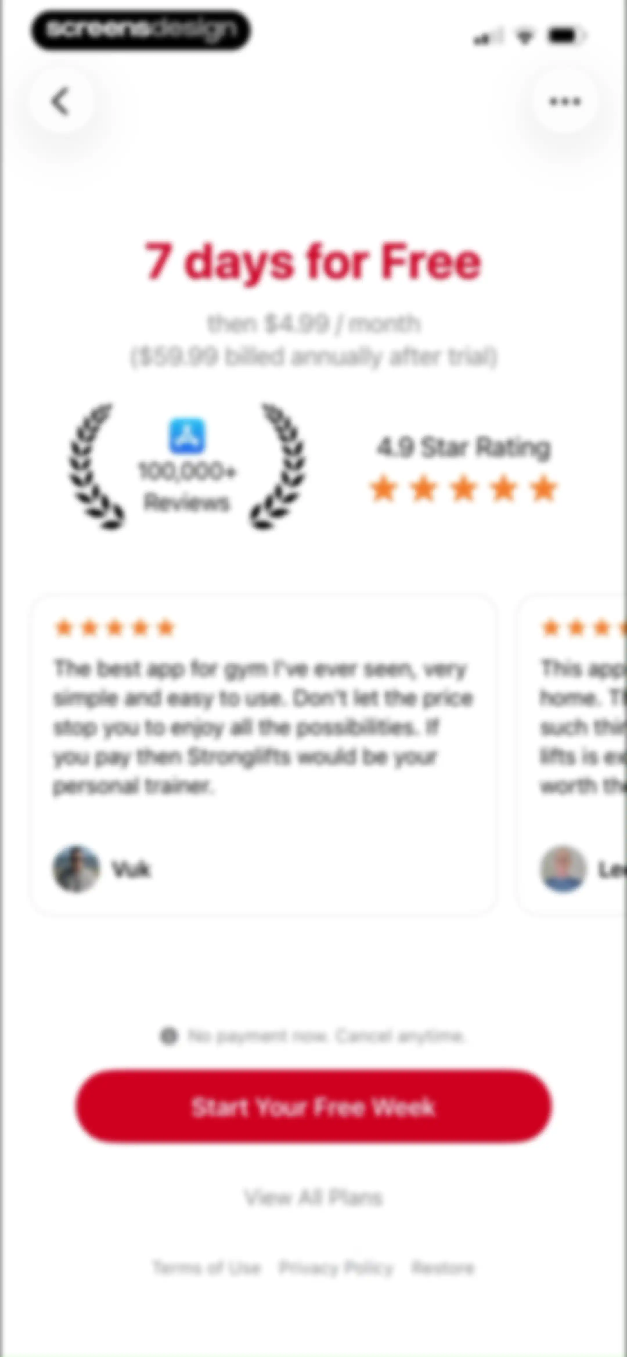 Stronglifts 5x5 Workout Plan screen 20