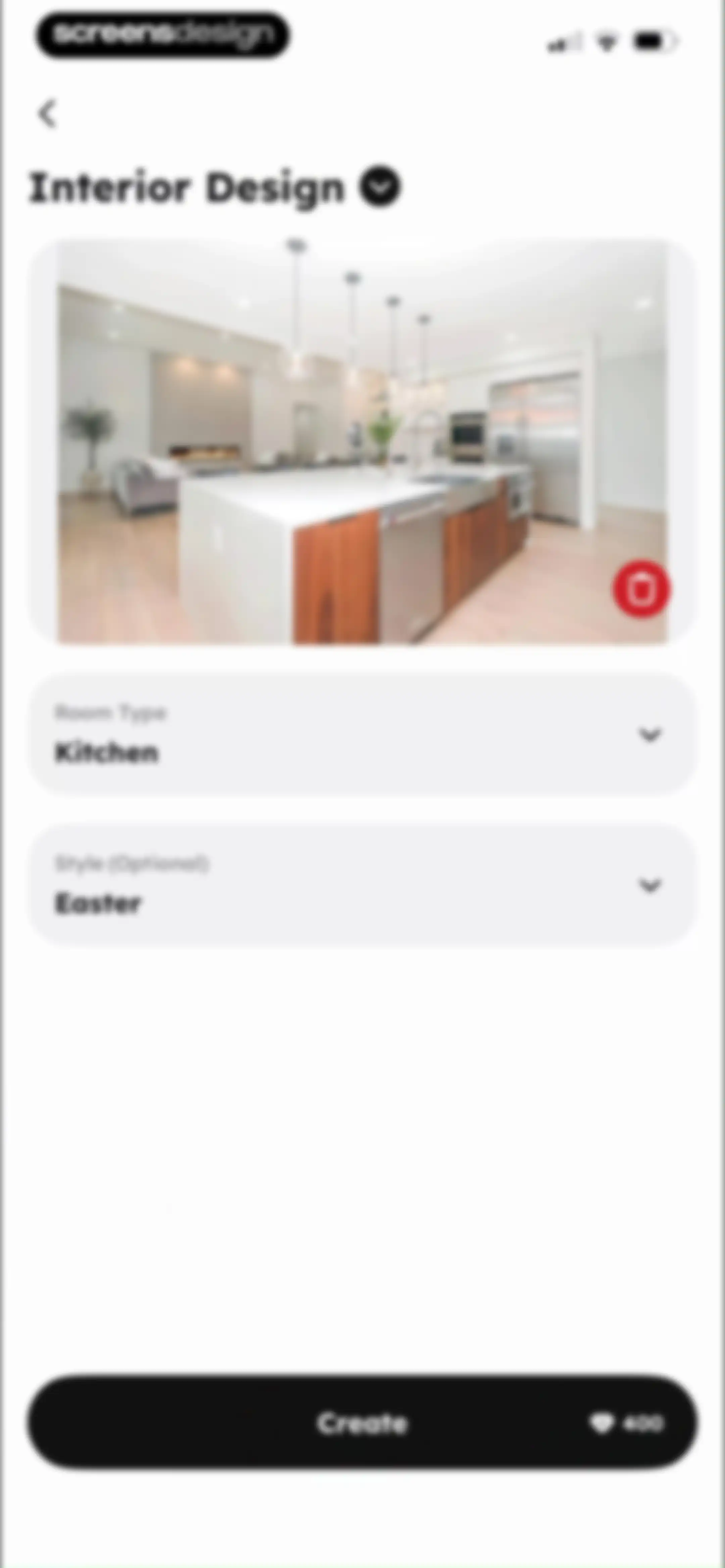 House AI: AI Room Design, Home screen 34