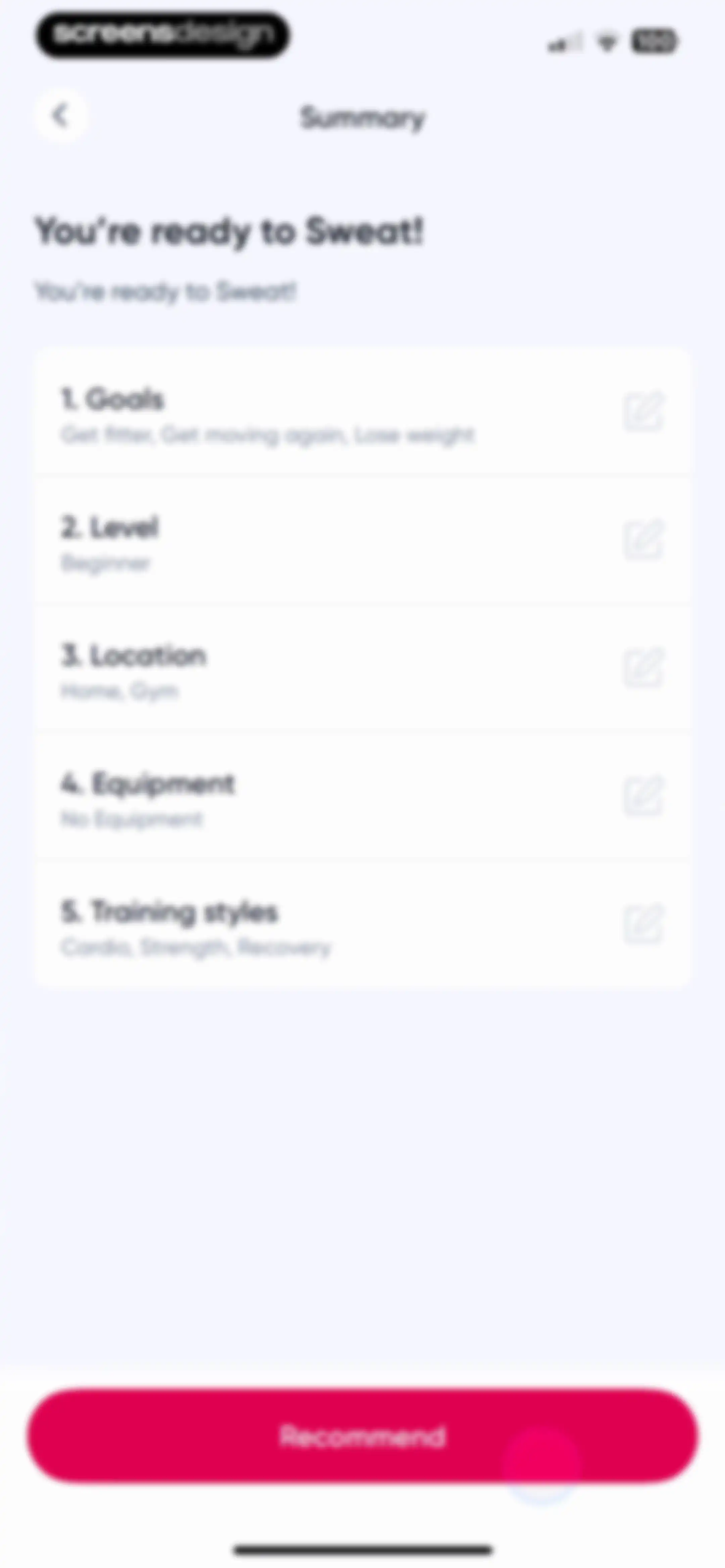 Sweat: Fitness App For Women screen 28