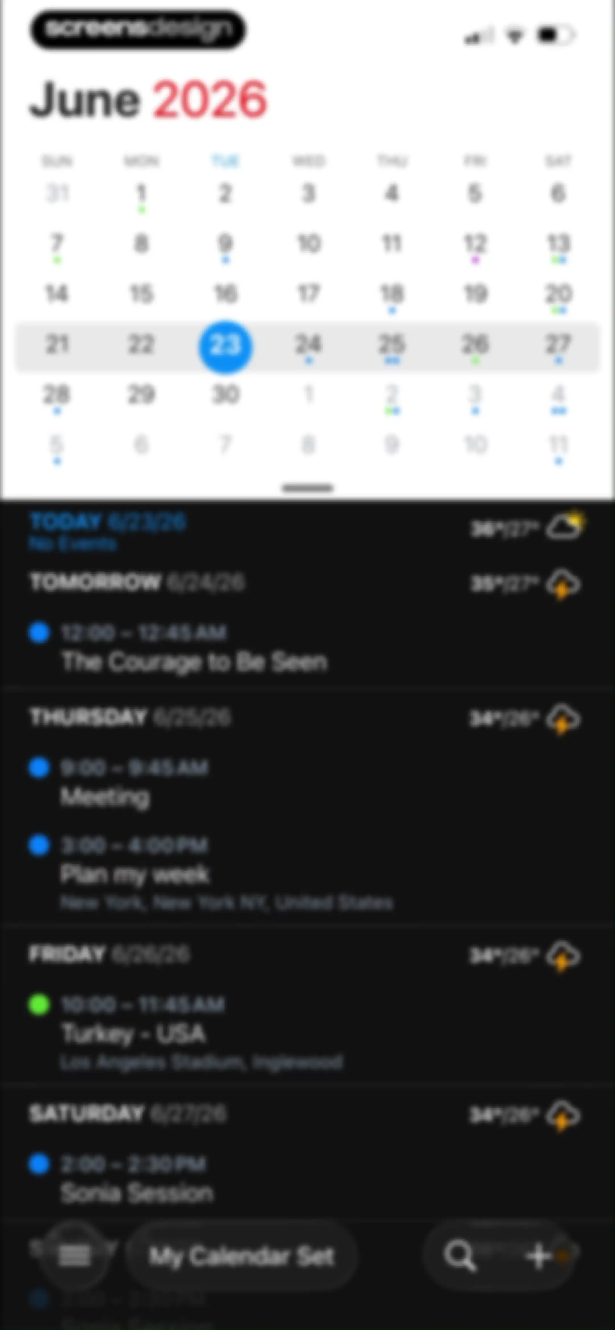 Fantastical Calendar screen 64