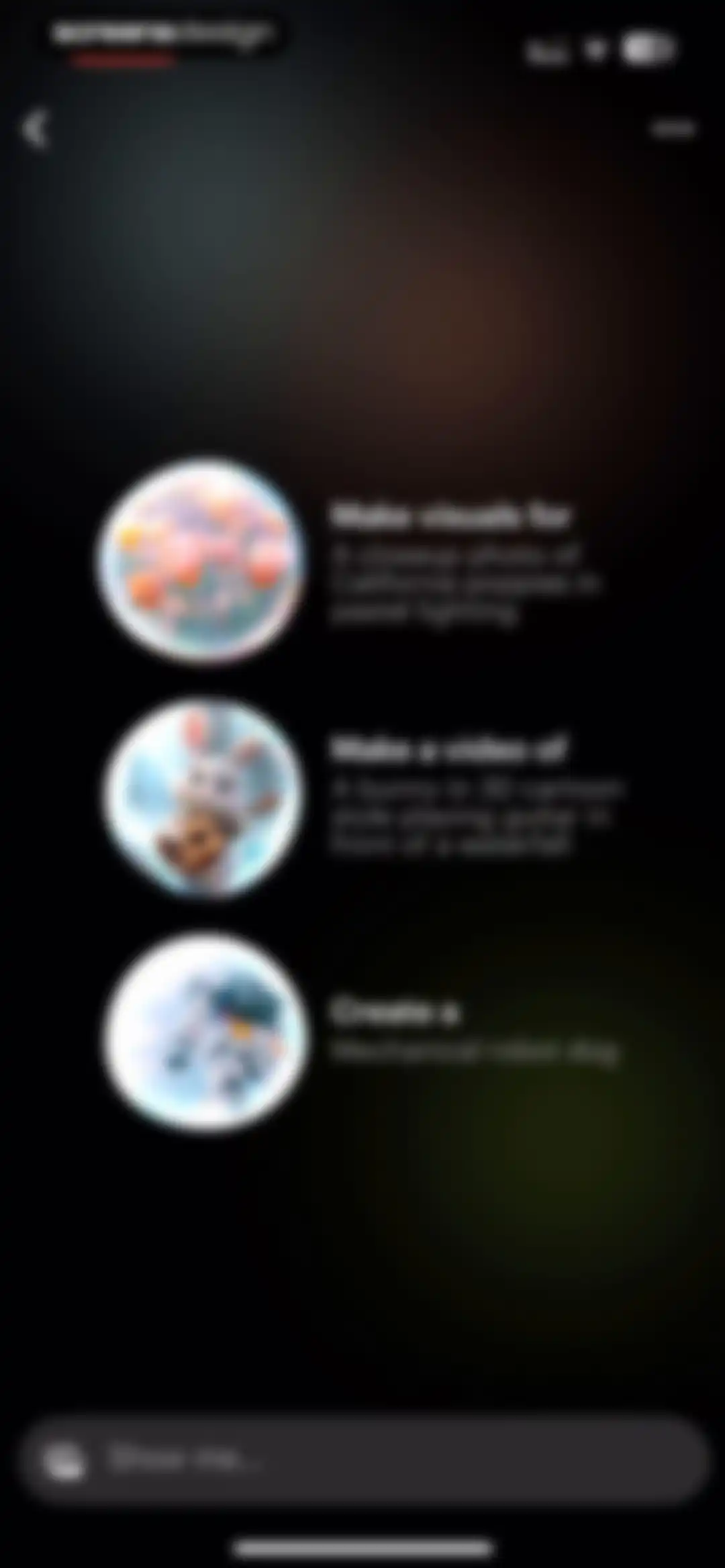 Luma Dream Machine screen 8
