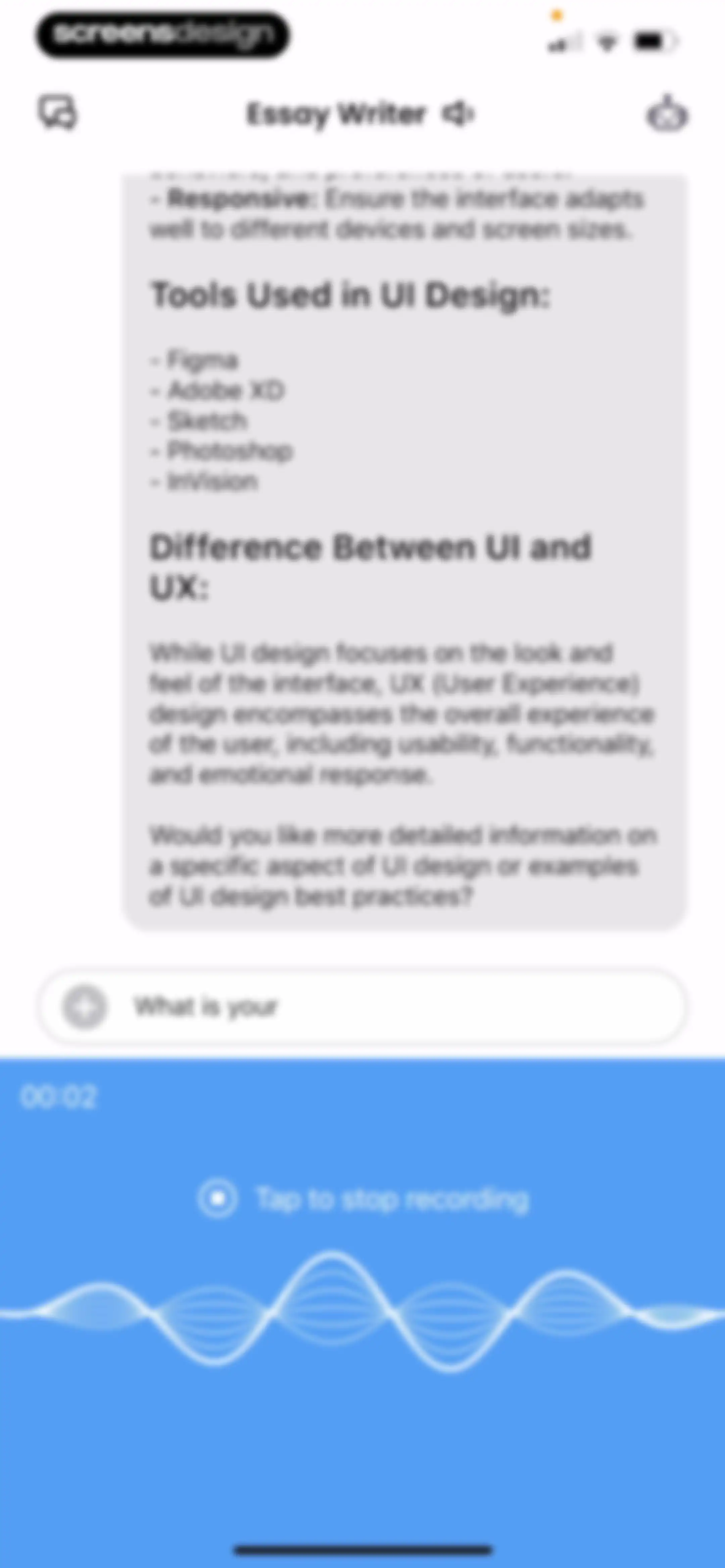 Chat AI - Ask Anything screen 50