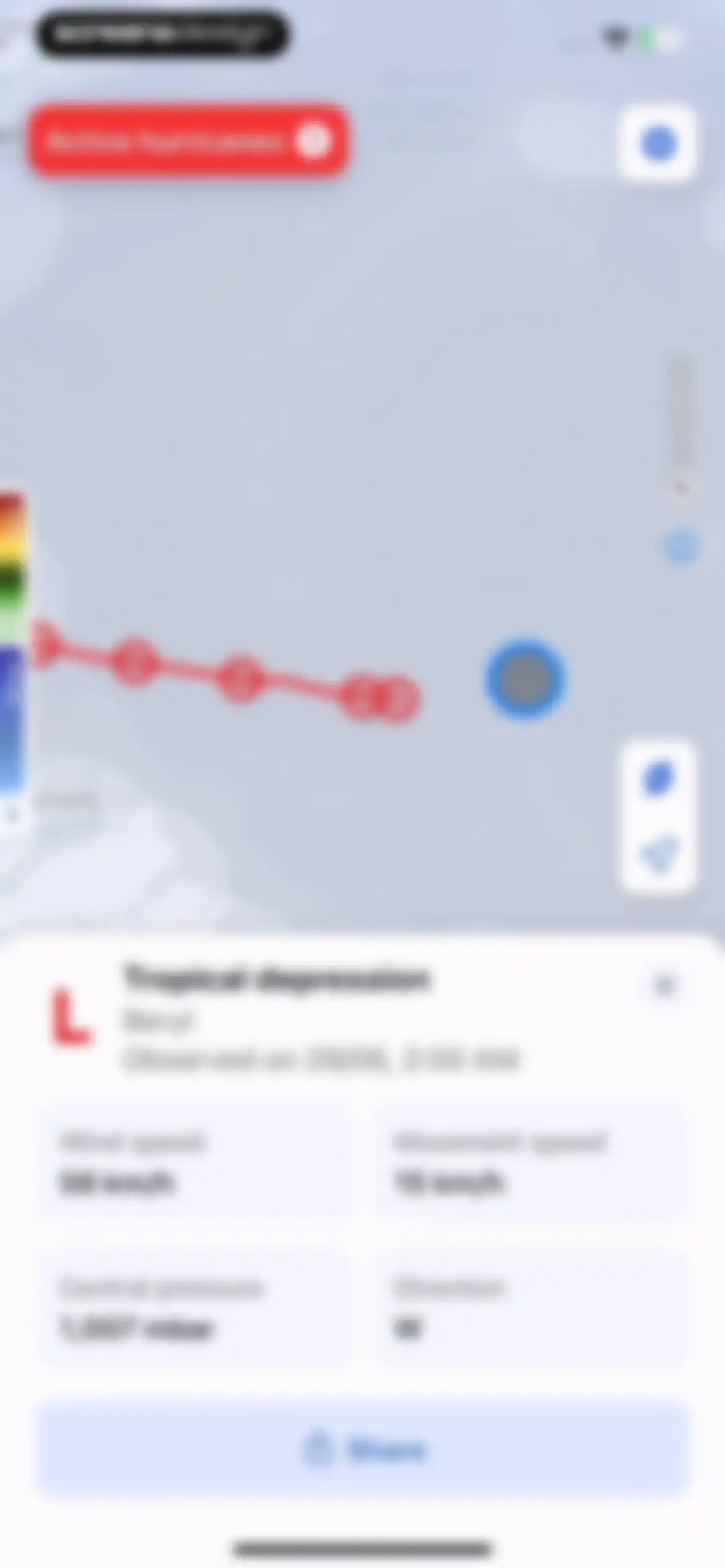 Rainbow AI: Weather Radar screen 25