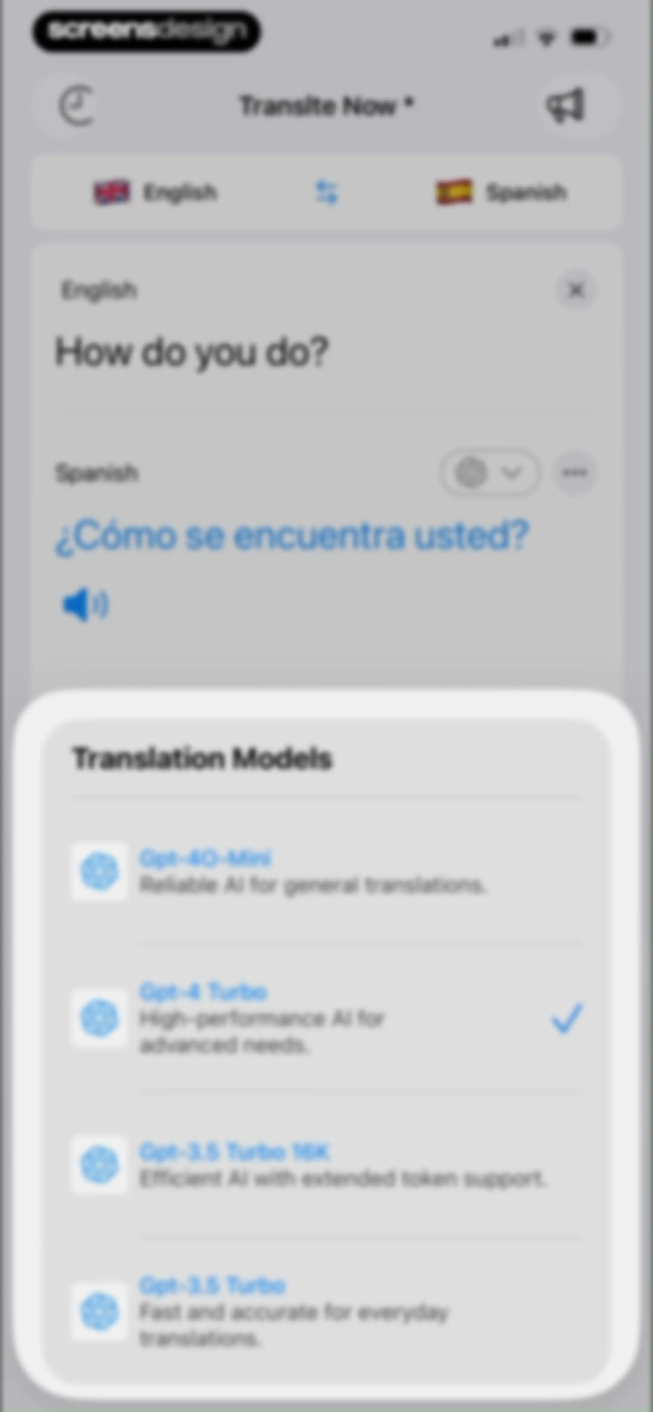 Translate Now * screen 17