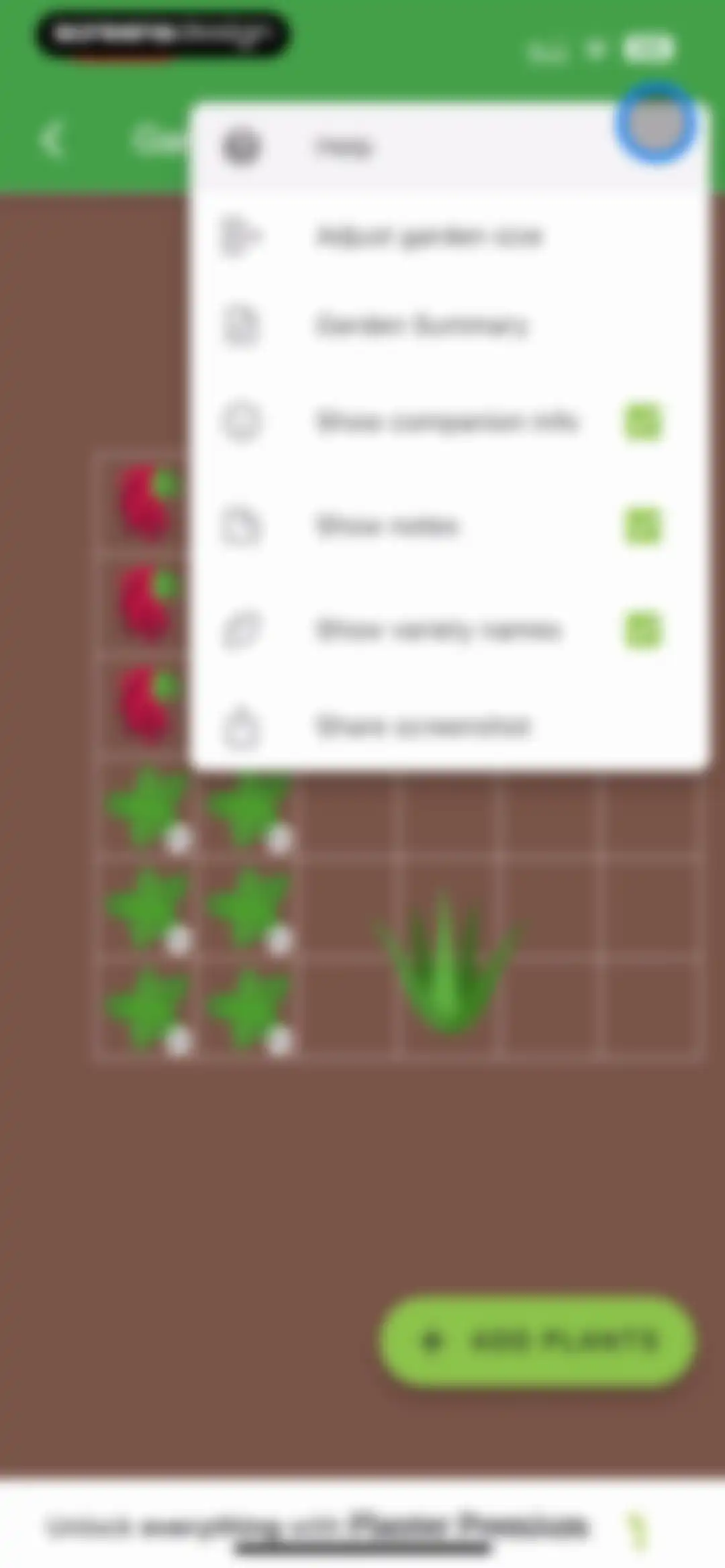 Planter: Garden Planner screen 48