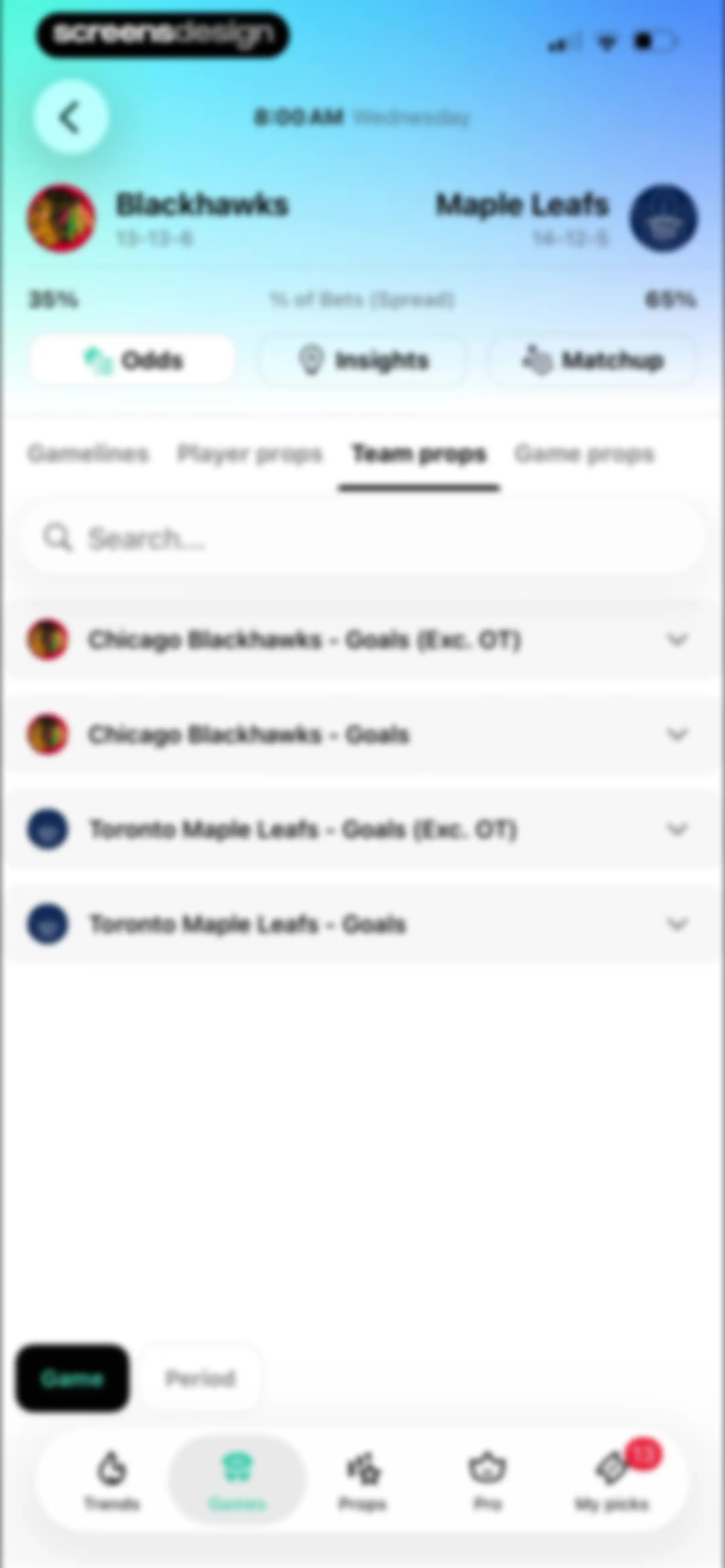 Outlier: Smart Sports Betting screen 63