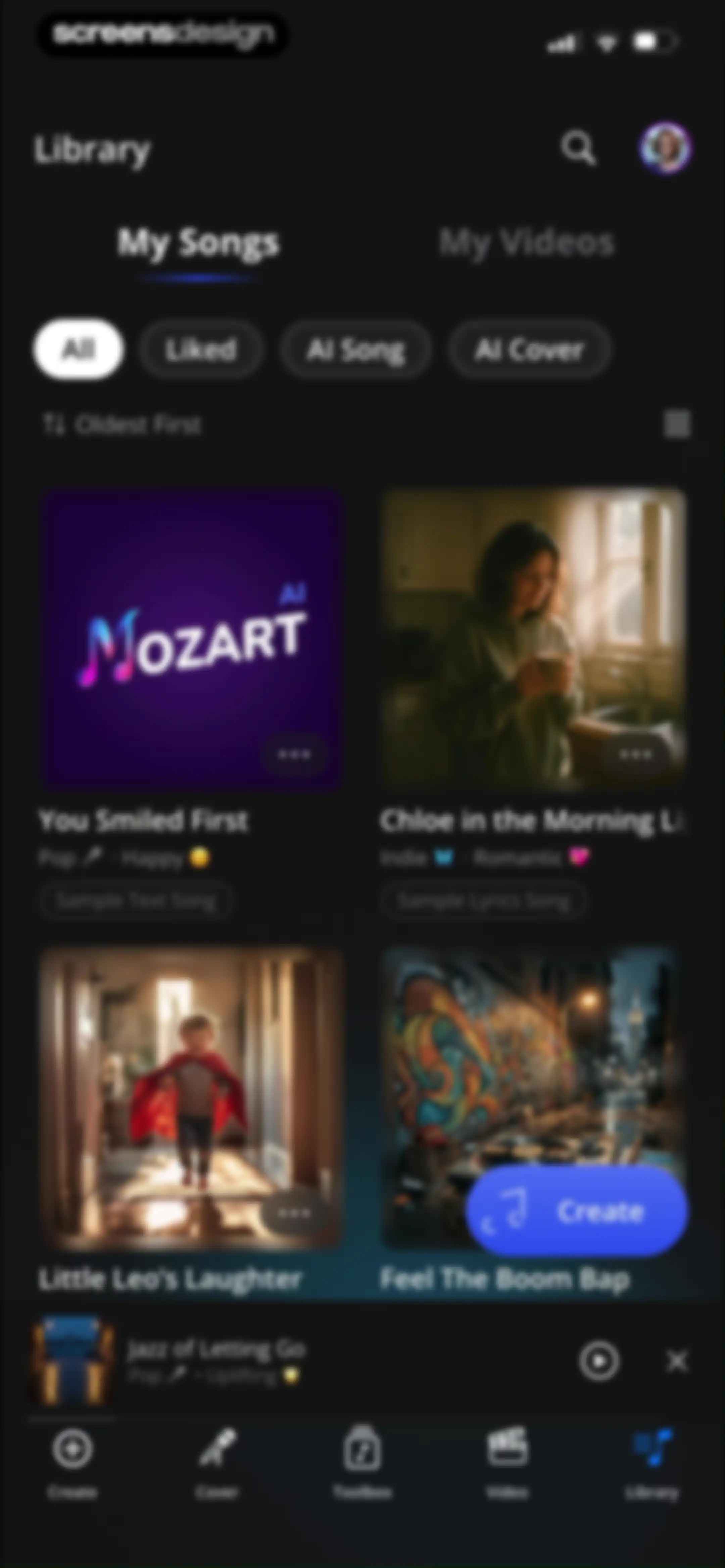 AI Song Generator: Mozart screen 107