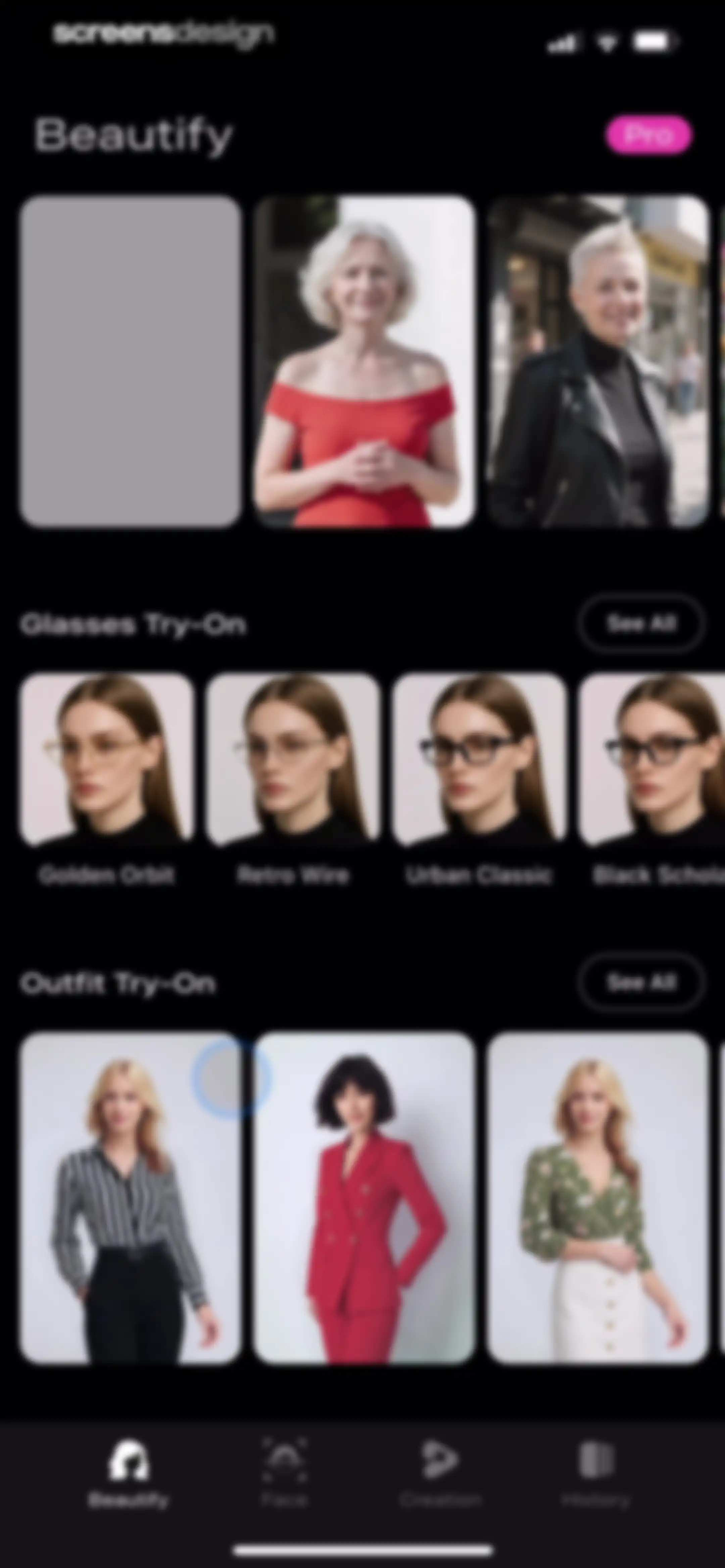 Beautify - Hairstyle Try On screen 87