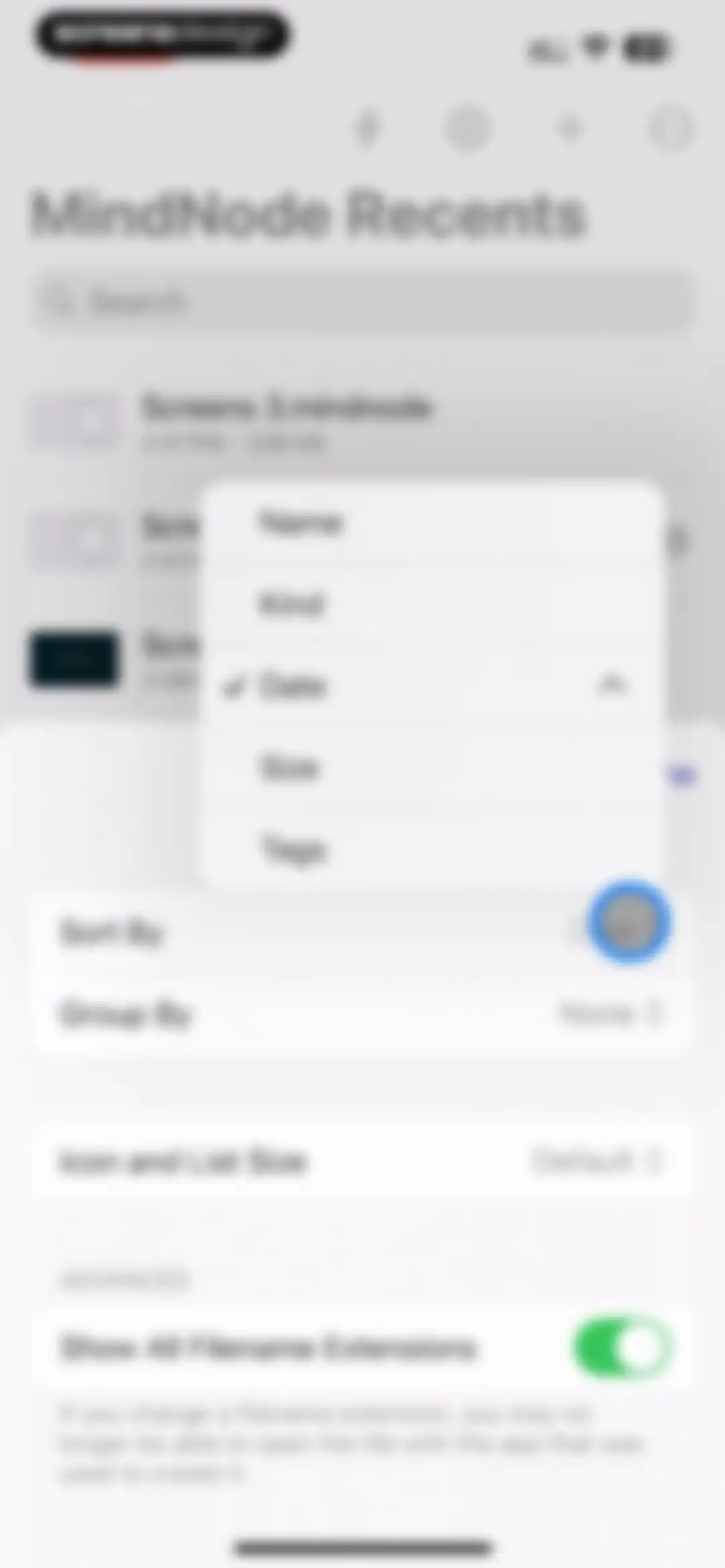 MindNode – Classic screen 95