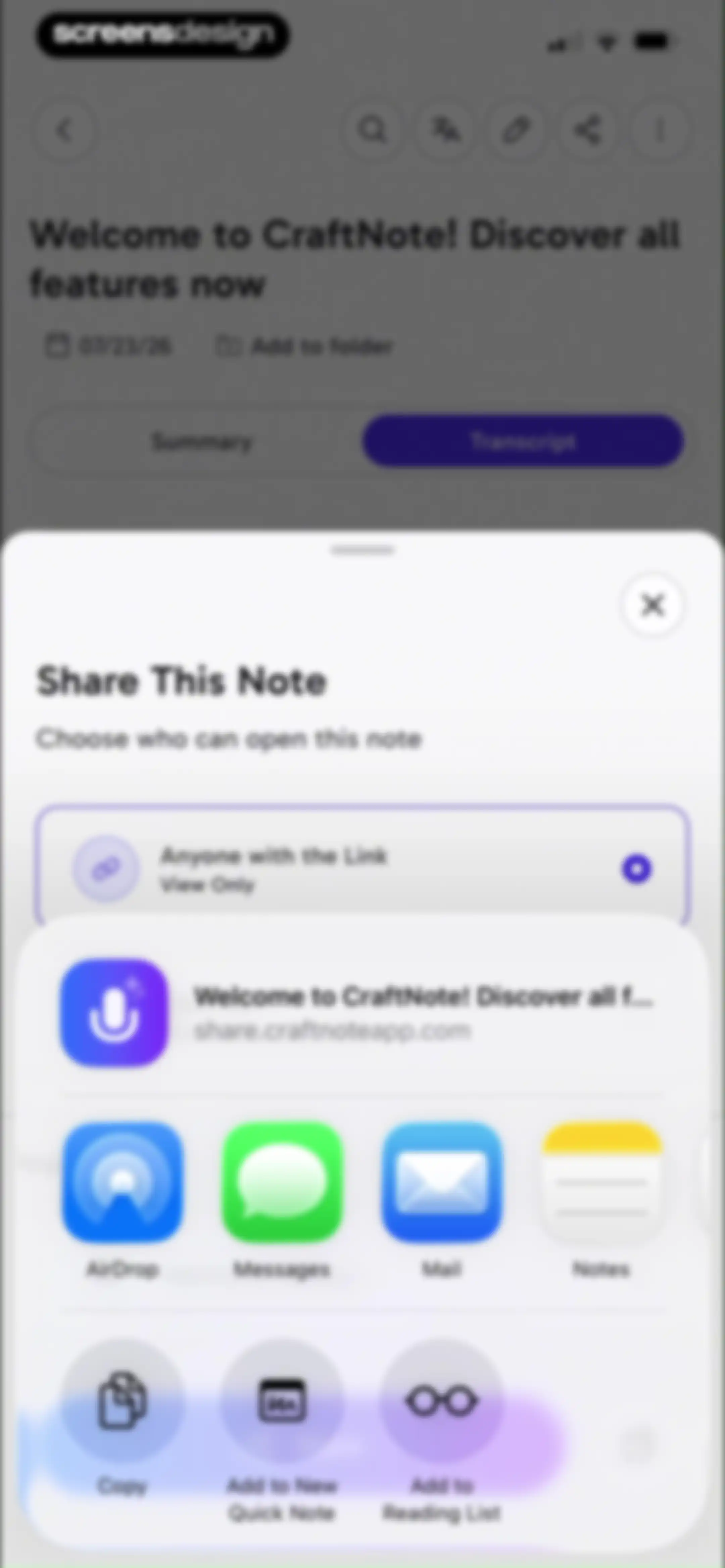 CraftNote: Smart AI Note Taker screen 45