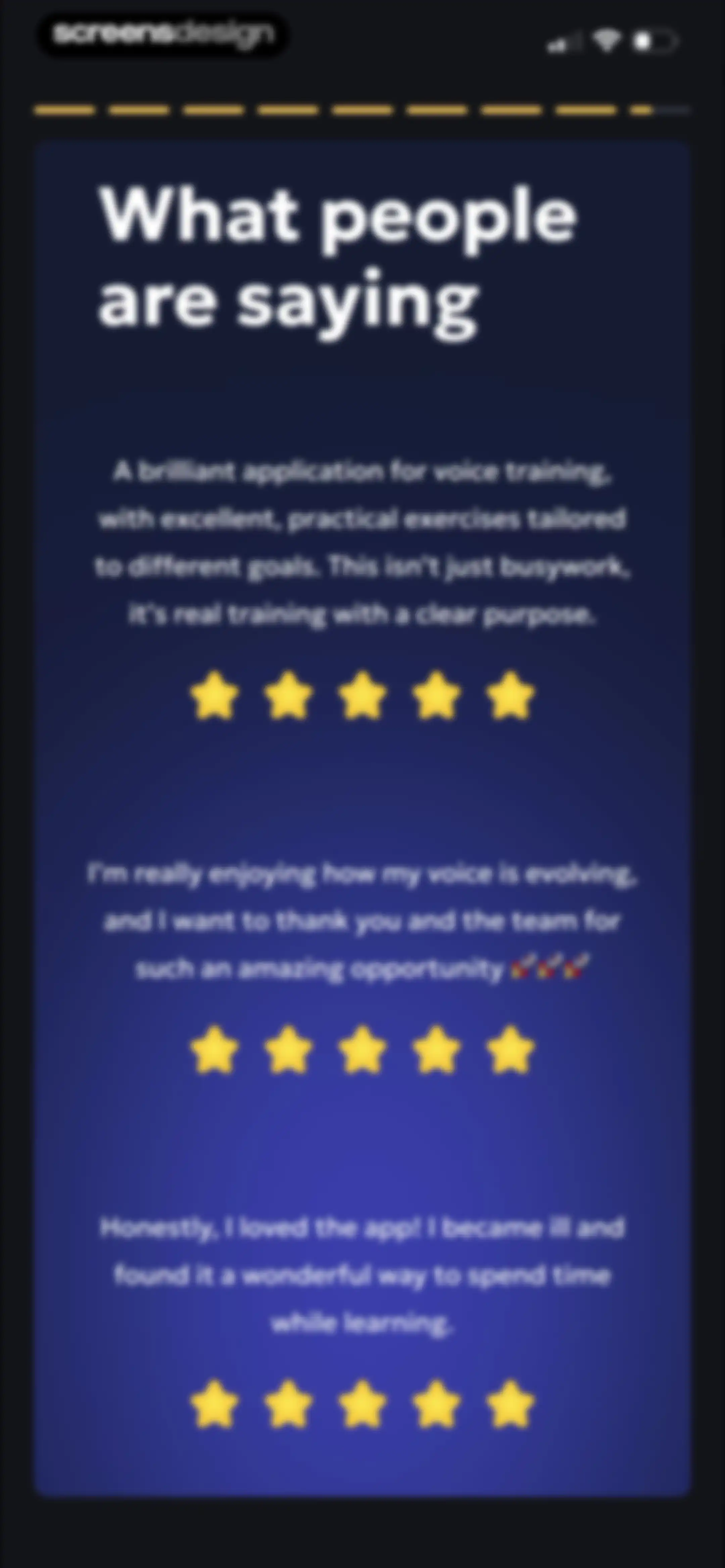 Vocal Image: AI Speaking Coach screen 217