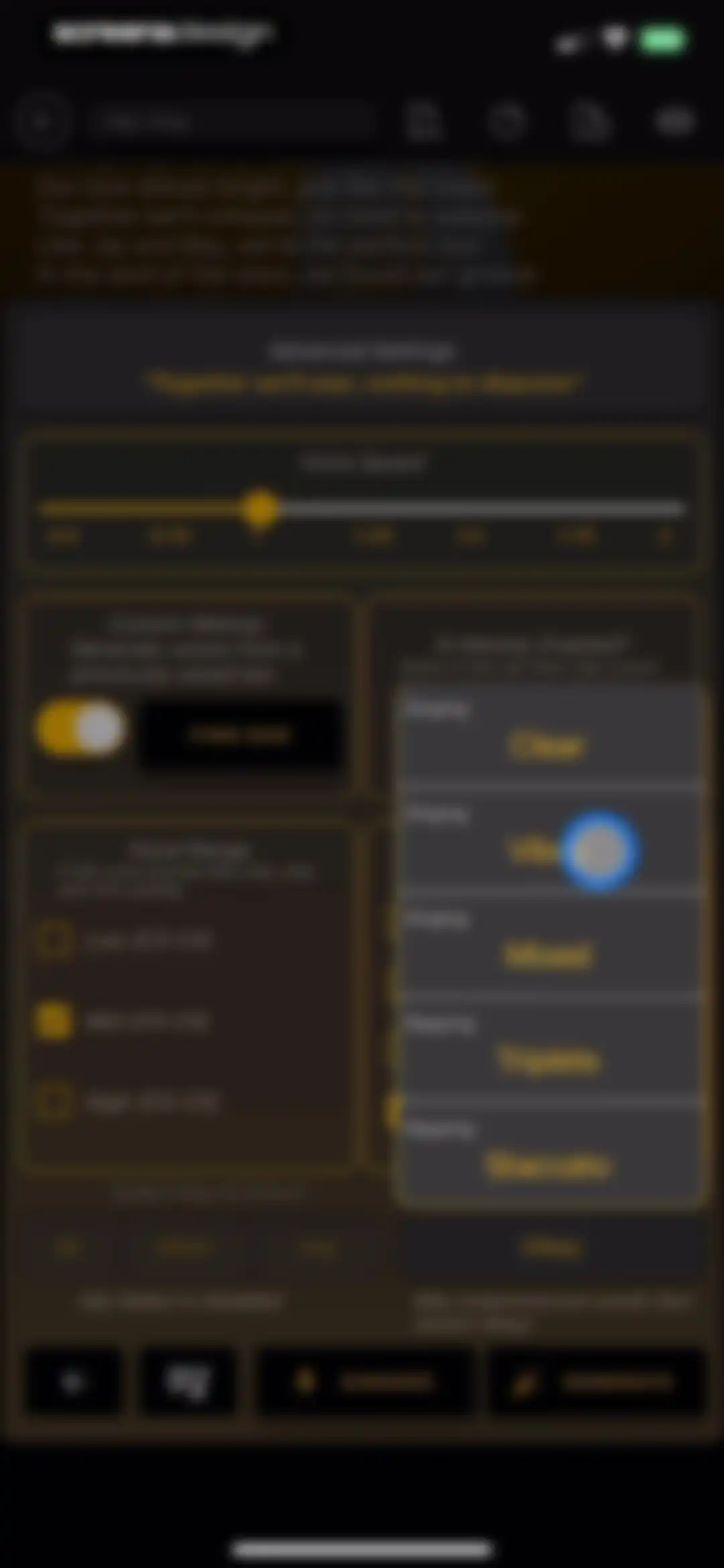 GhostWriter AI Lyrics screen 22