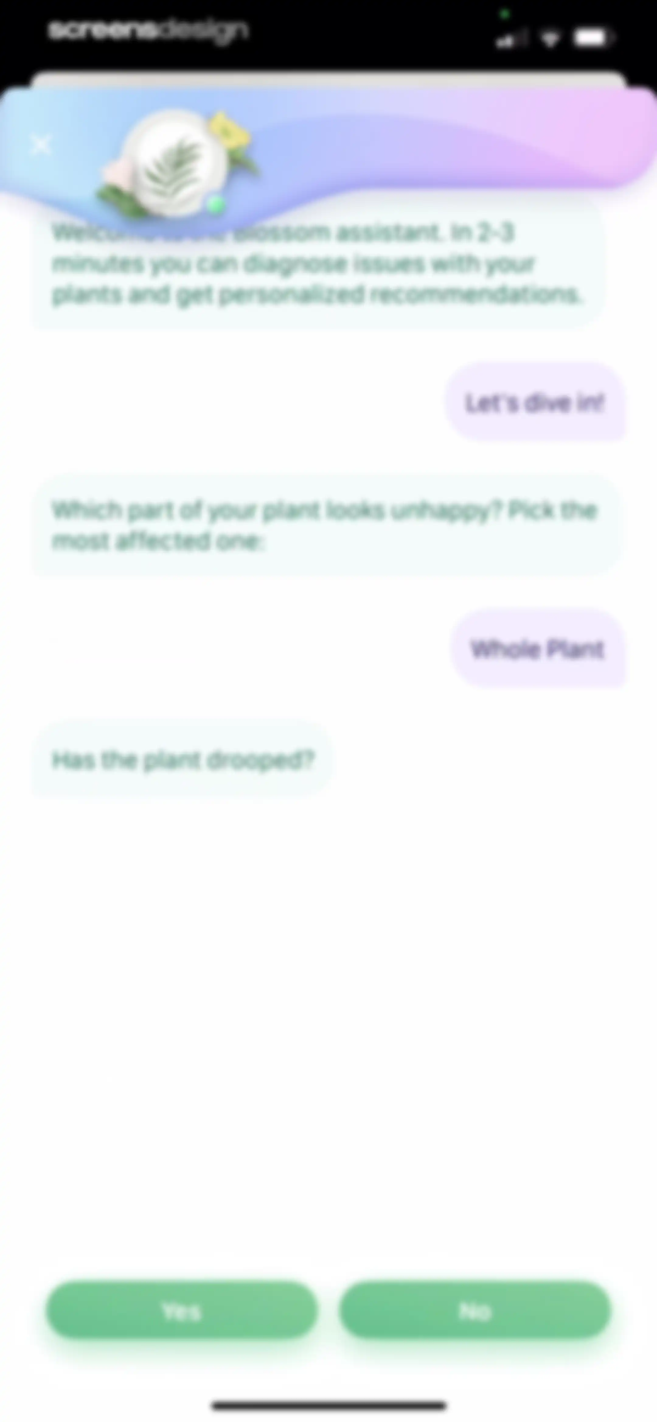 Blossom - Plant Care Guide screen 186