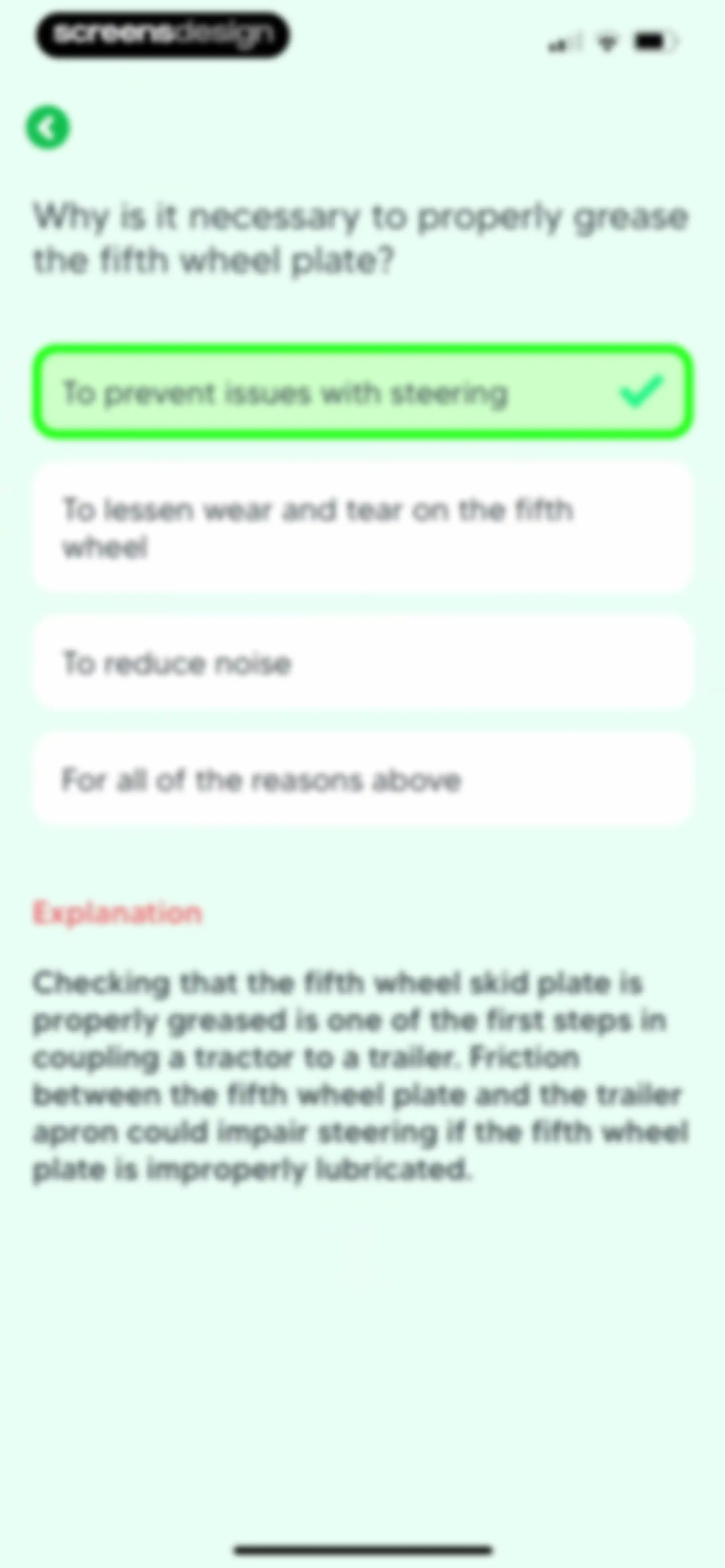 CDL Prep Practice Test: 2026 screen 41